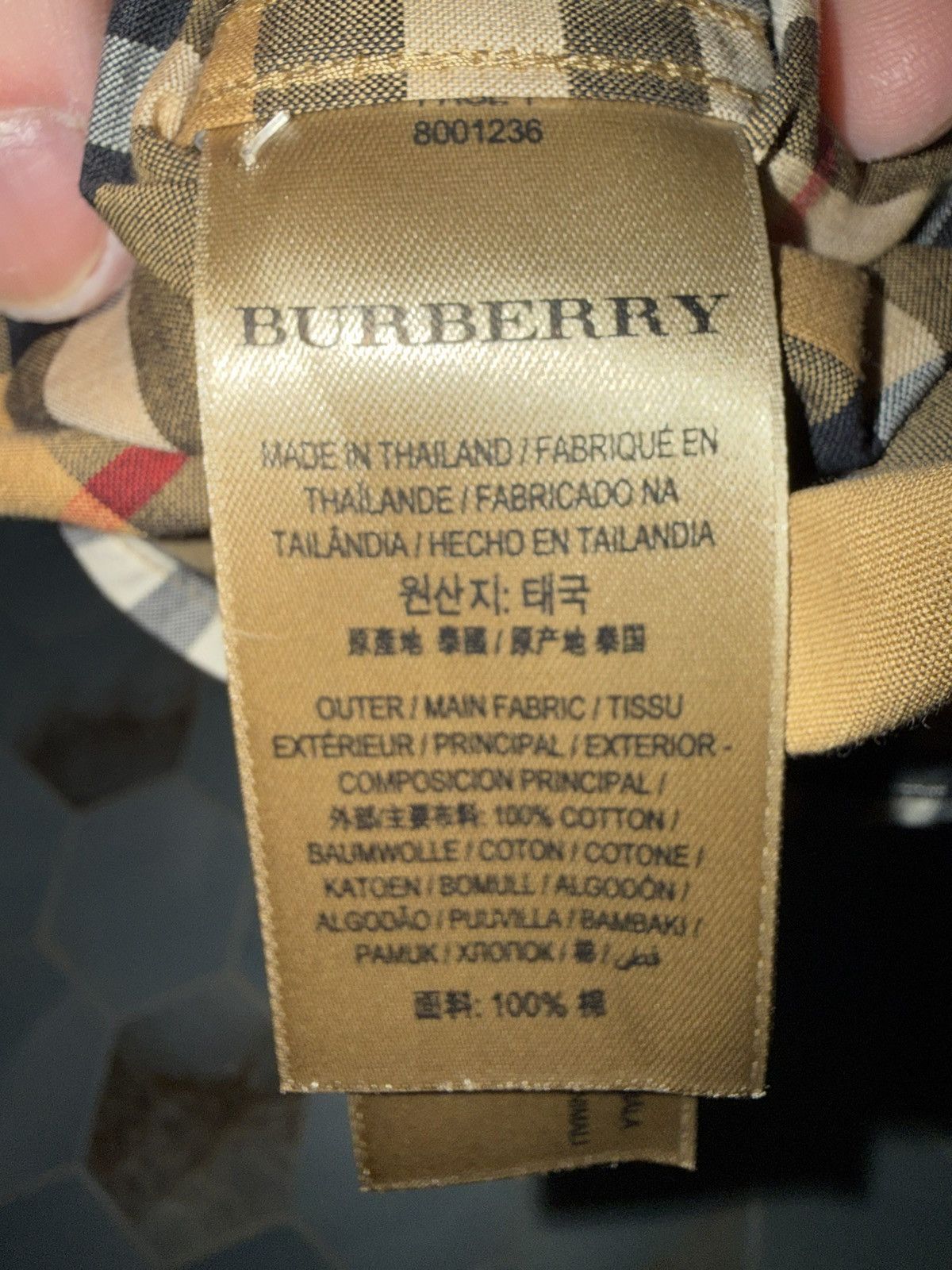 Burberry Burberry Classic Plaid Button Up (Gently Used Like-New) Size US XL / EU 56 / 4 - 3 Thumbnail