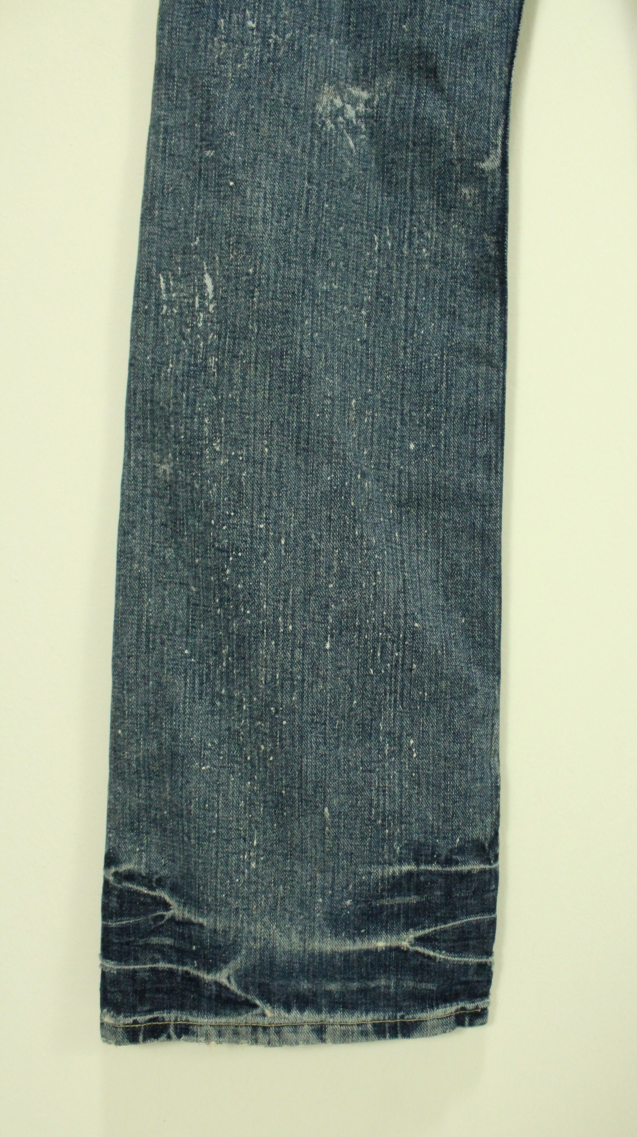 Japanese Brand FLARED 🔥 BIGI Denim Paint Splatter Kapital Goa Ppfm LGB Size US 32 / EU 48 - 14 Thumbnail