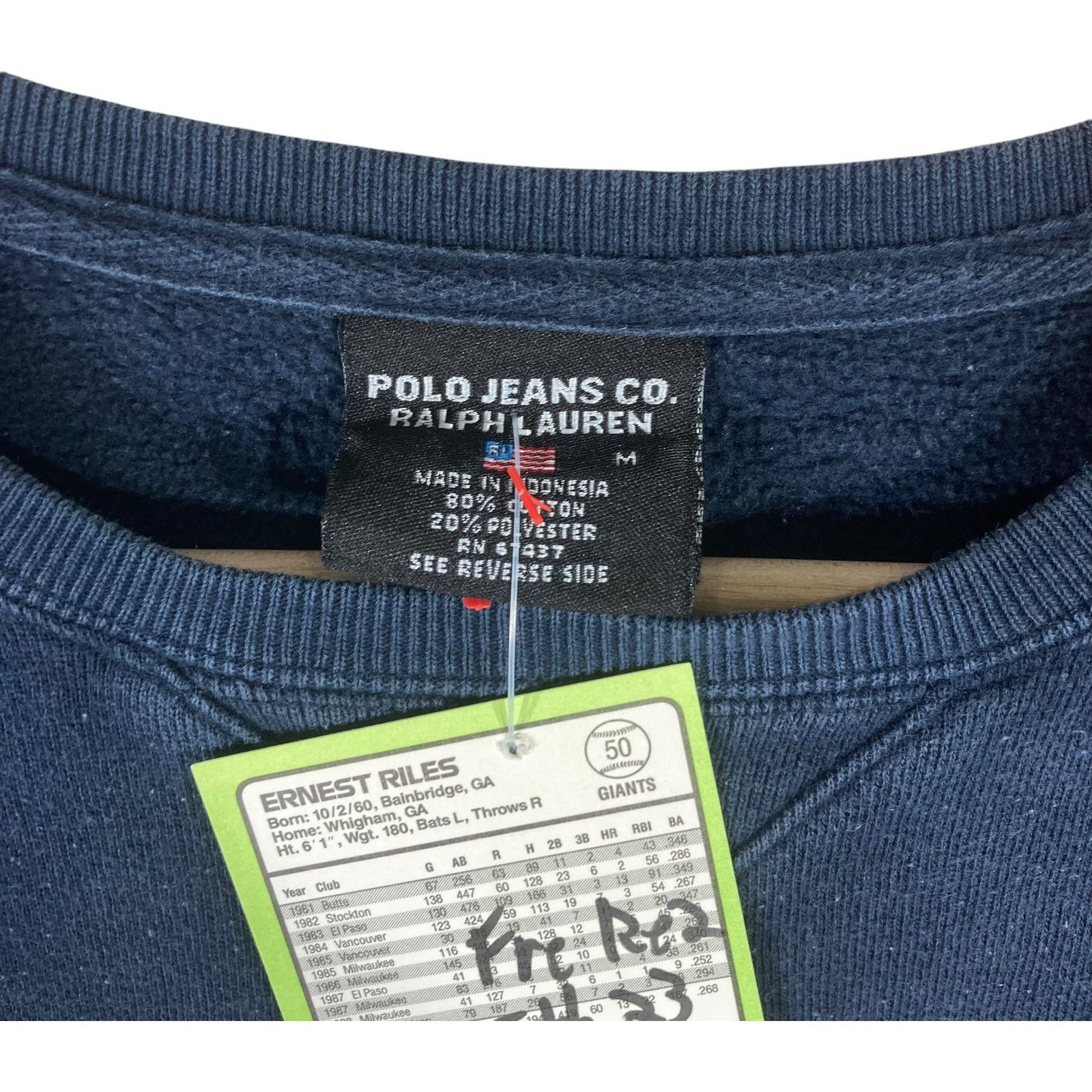 Polo Ralph Lauren Vintage Ralph Lauren Polo Jeans Co. Crewneck Men's M Size US M / EU 48-50 / 2 - 7 Thumbnail
