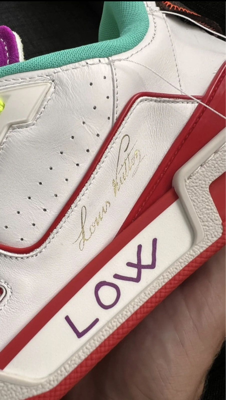 Louis Vuitton Louis Vuitton Trainer Upcycling edition 2023 - 155 copies Size US 9 / EU 42 - 3 Thumbnail