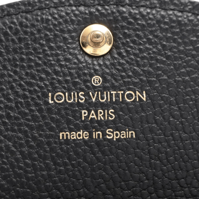Louis Vuitton Monogram Empreinte Rosary Coin Purse Noir Size ONE SIZE - 7 Thumbnail