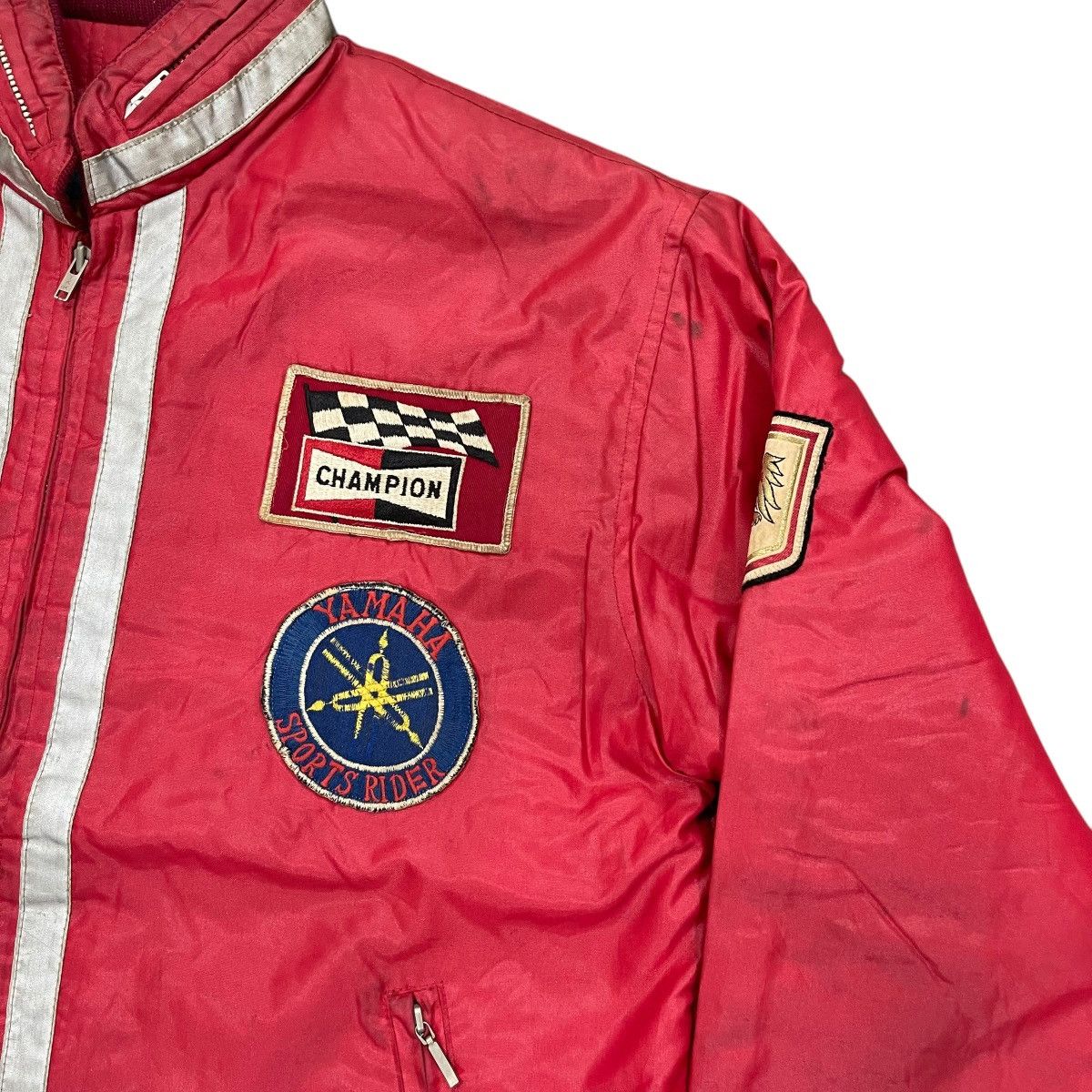 Yamaha Vintage 80s Yamaha Racing Sports Rider Motorcycle Jacket Size US L / EU 52-54 / 3 - 3 Thumbnail