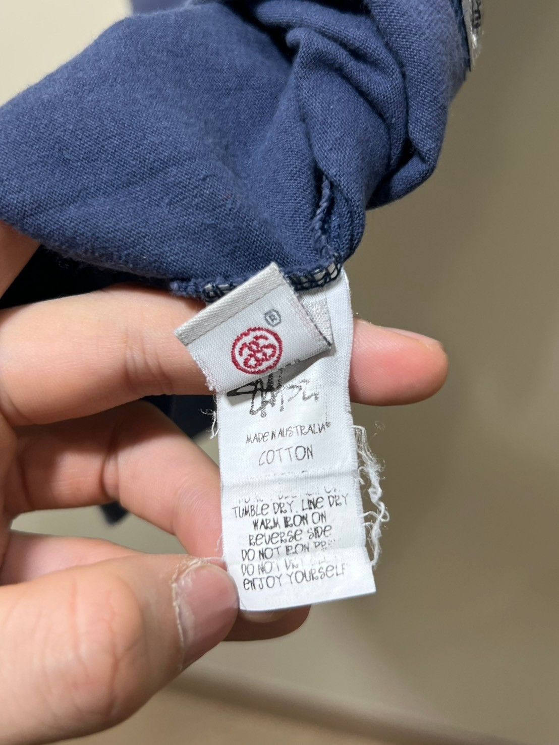 Stussy × Vintage Vintage STUSSY number 25 80 shirt bnz01 Size US XL / EU 56 / 4 - 12 Thumbnail