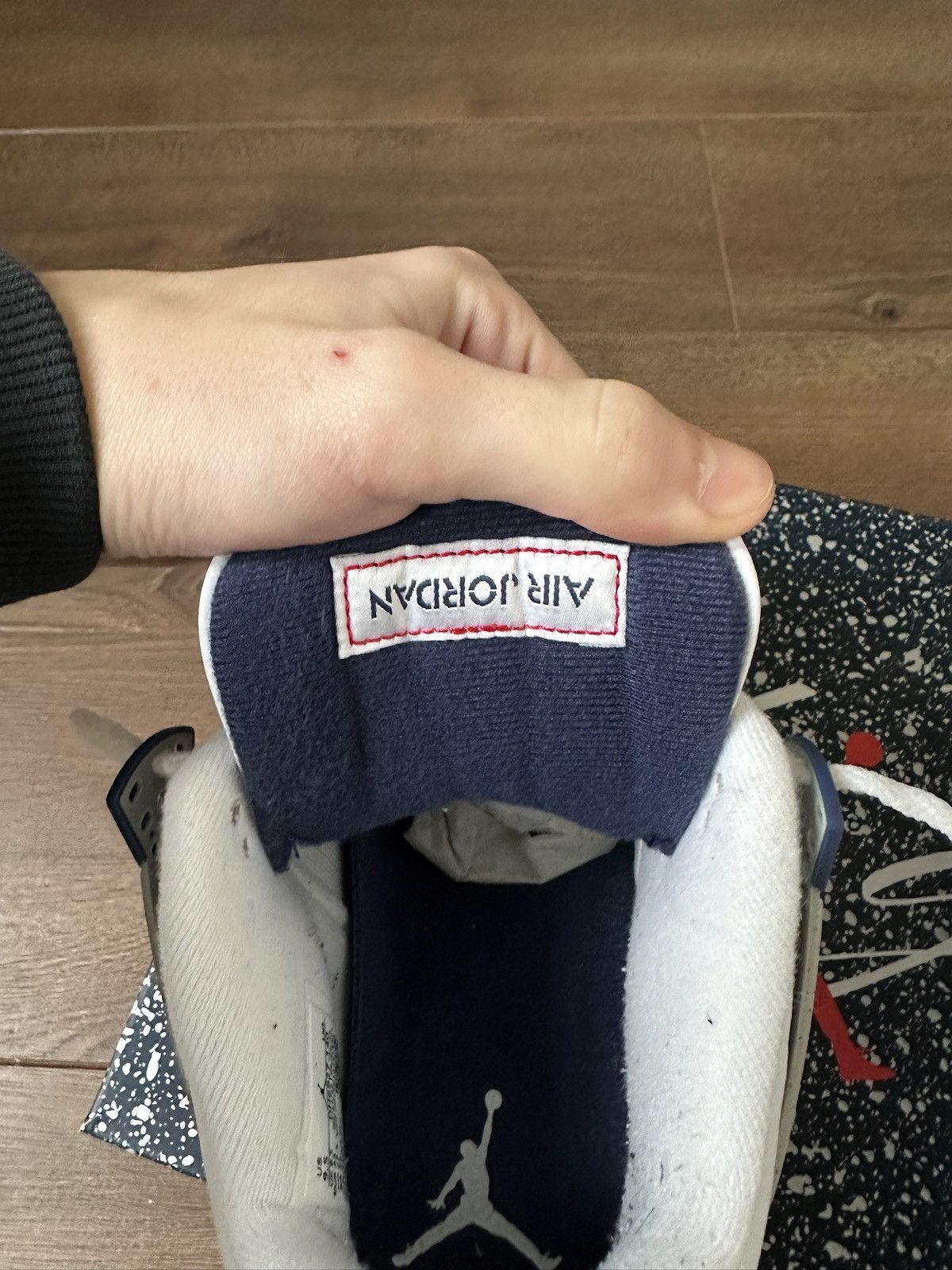 Jordan Brand Jordan 4 Midnight Navy Size US 9.5 / EU 42-43 - 13 Thumbnail