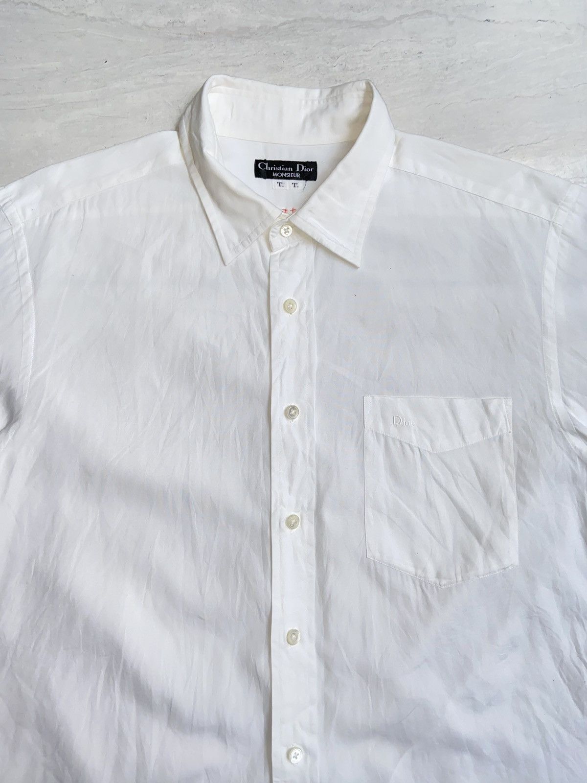 Christian Dior Monsieur CHRISTIAN DIOR MONSIEUR White Shirt Size US M / EU 48-50 / 2 - 9 Thumbnail