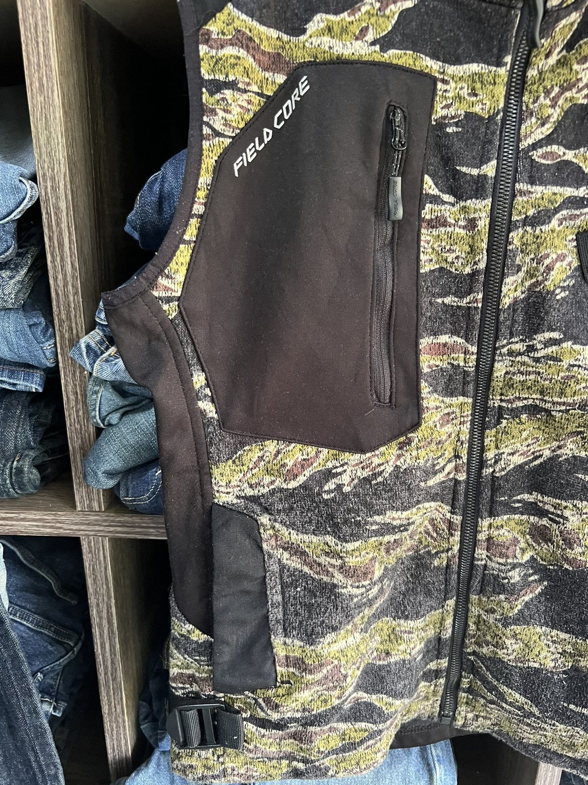 Japanese Brand 🔥Fieldcore Cordura Tiger Stripe Tactical Vest Size US S / EU 44-46 / 1 - 6 Thumbnail