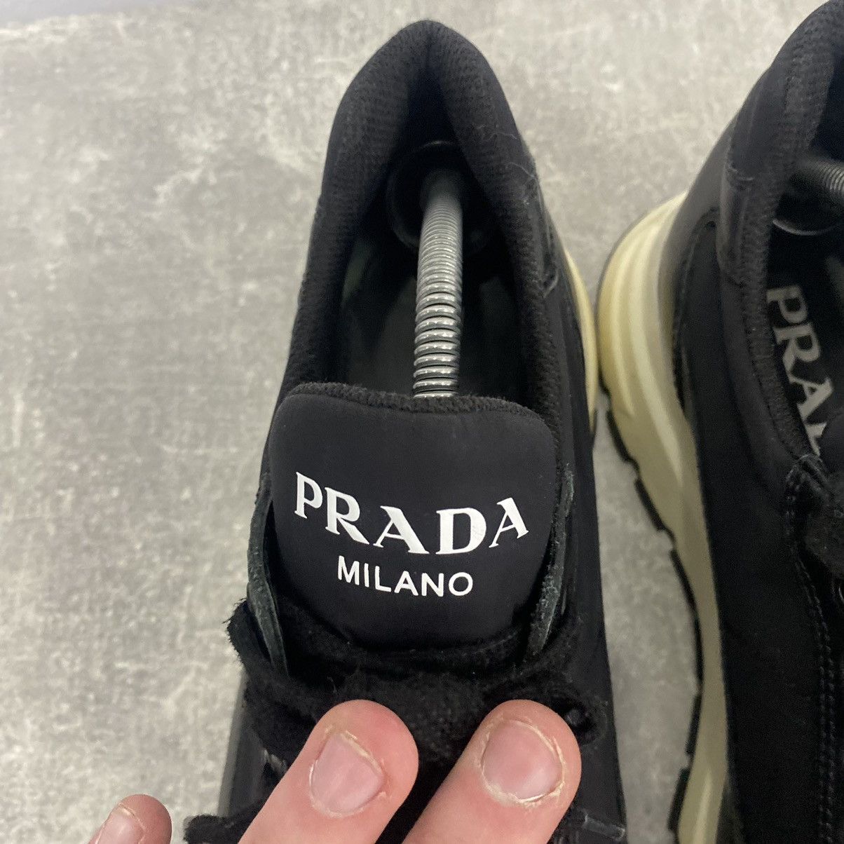 Prada Prada Sneakers Milano Leather Shoes Trainers Prax 01 Size US 7.5 / EU 40-41 - 3 Thumbnail