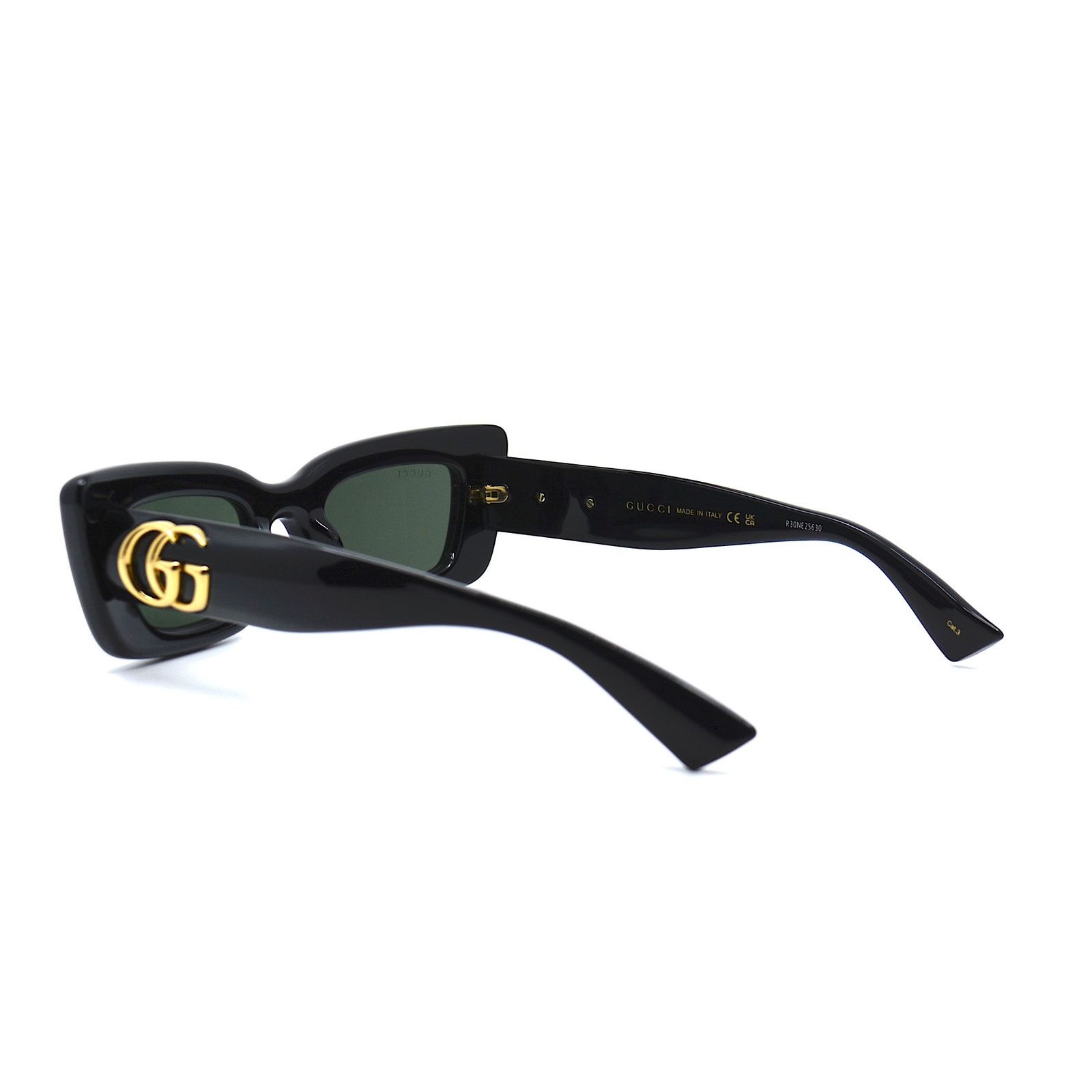 Gucci NEW Gucci GG1827S 001 Black Frame Grey Authentic Sunglasses Size ONE SIZE - 6 Thumbnail