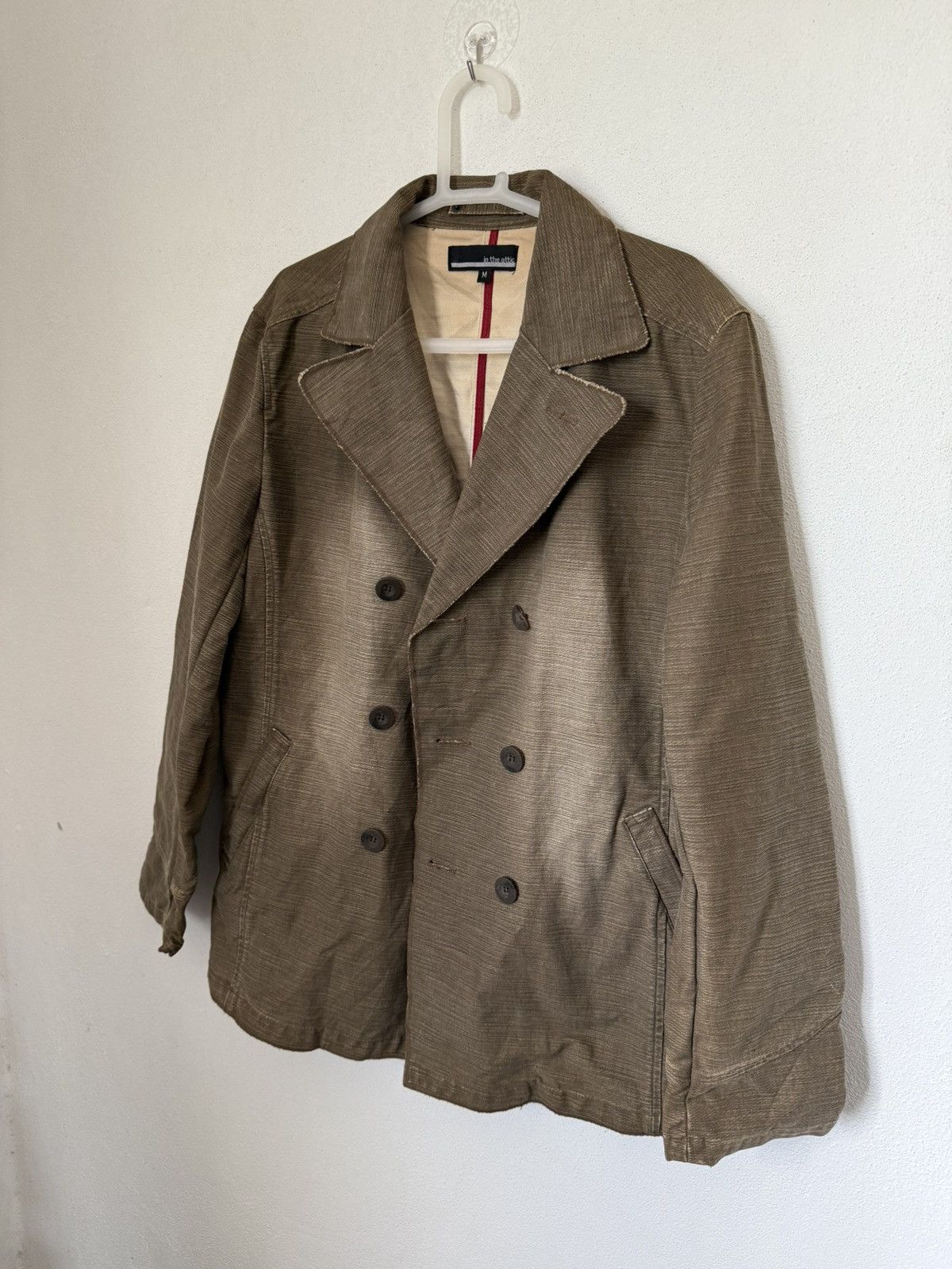In The Attic JAPANESE BRAND IN THE ATTIC DOUBLE BREAST CASUAL JACKET LGB Size US M / EU 48-50 / 2 - 3 Thumbnail