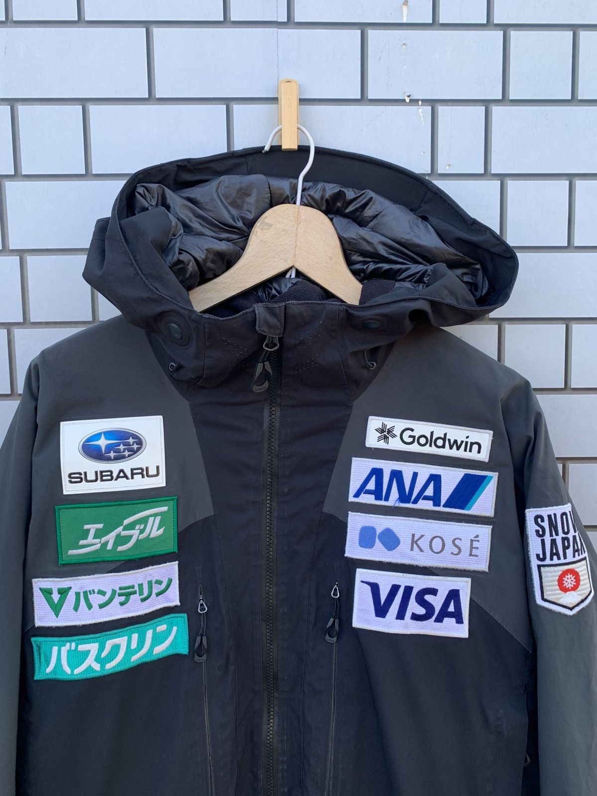 Goldwin Japanese Brand Goldwin Japan Subaru Snow Hoodie Jacket Size US XL / EU 56 / 4 - 7 Thumbnail