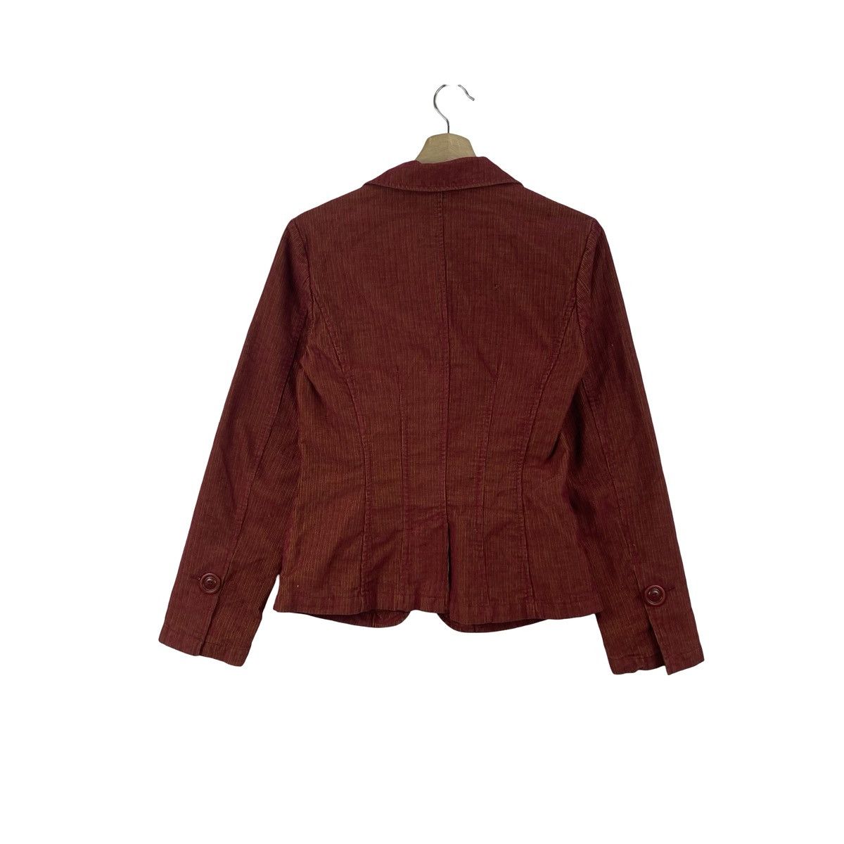 Max Mara Vintage MAX&C0 Active Corduroy Blazer Jacket Tailored Size S / US 4 / IT 40 - 6 Thumbnail