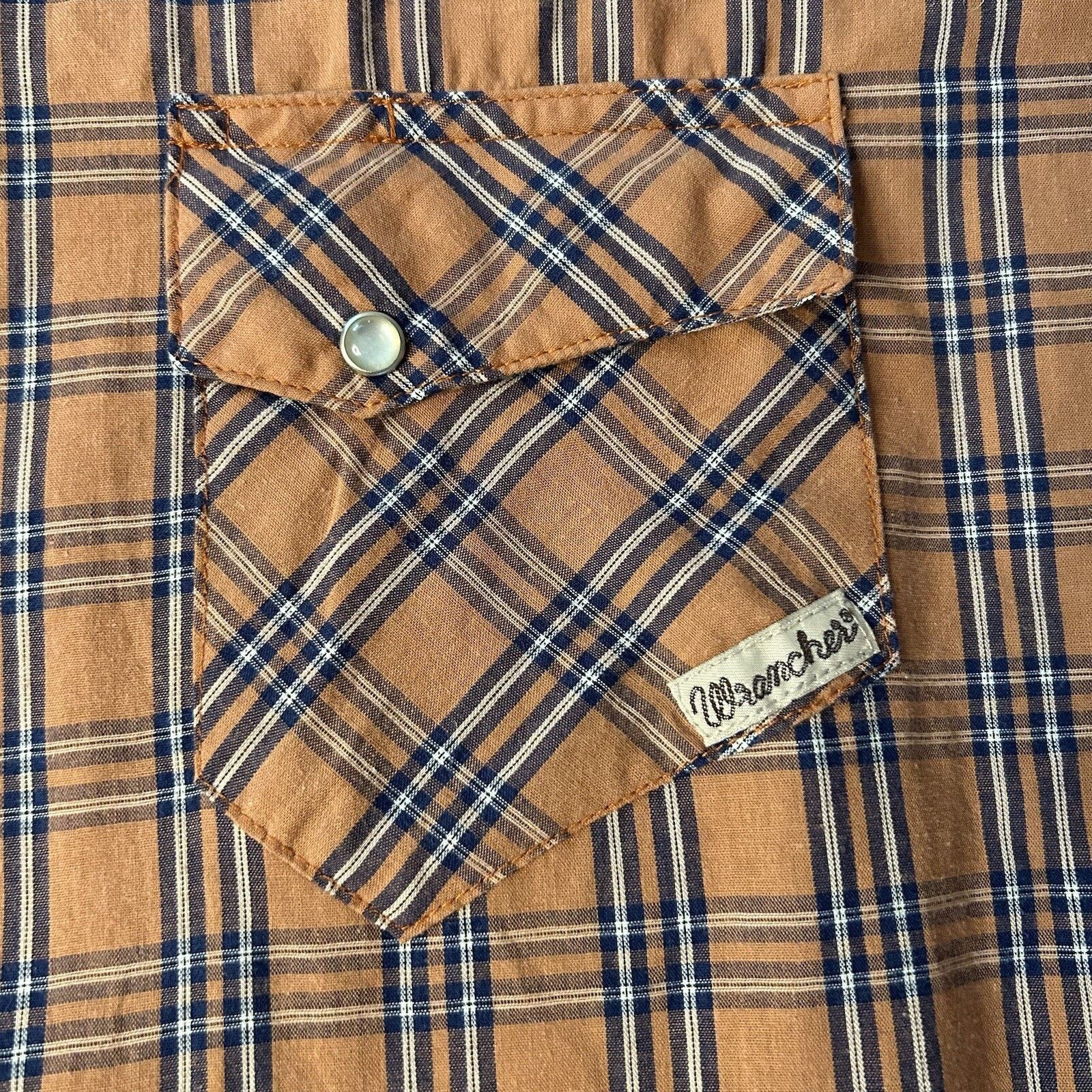Wrangler Vintage Wrangler Western Pearl Snap Shirt Men’s 2X Long Slv Size US XXL / EU 58 / 5 - 5 Thumbnail