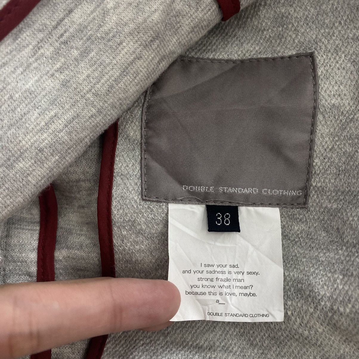 Japanese Brand DOUBLE STANDARD CLOTHING Japanese Brand Grey Blazer Coat Size S / US 4 / IT 40 - 5 Thumbnail