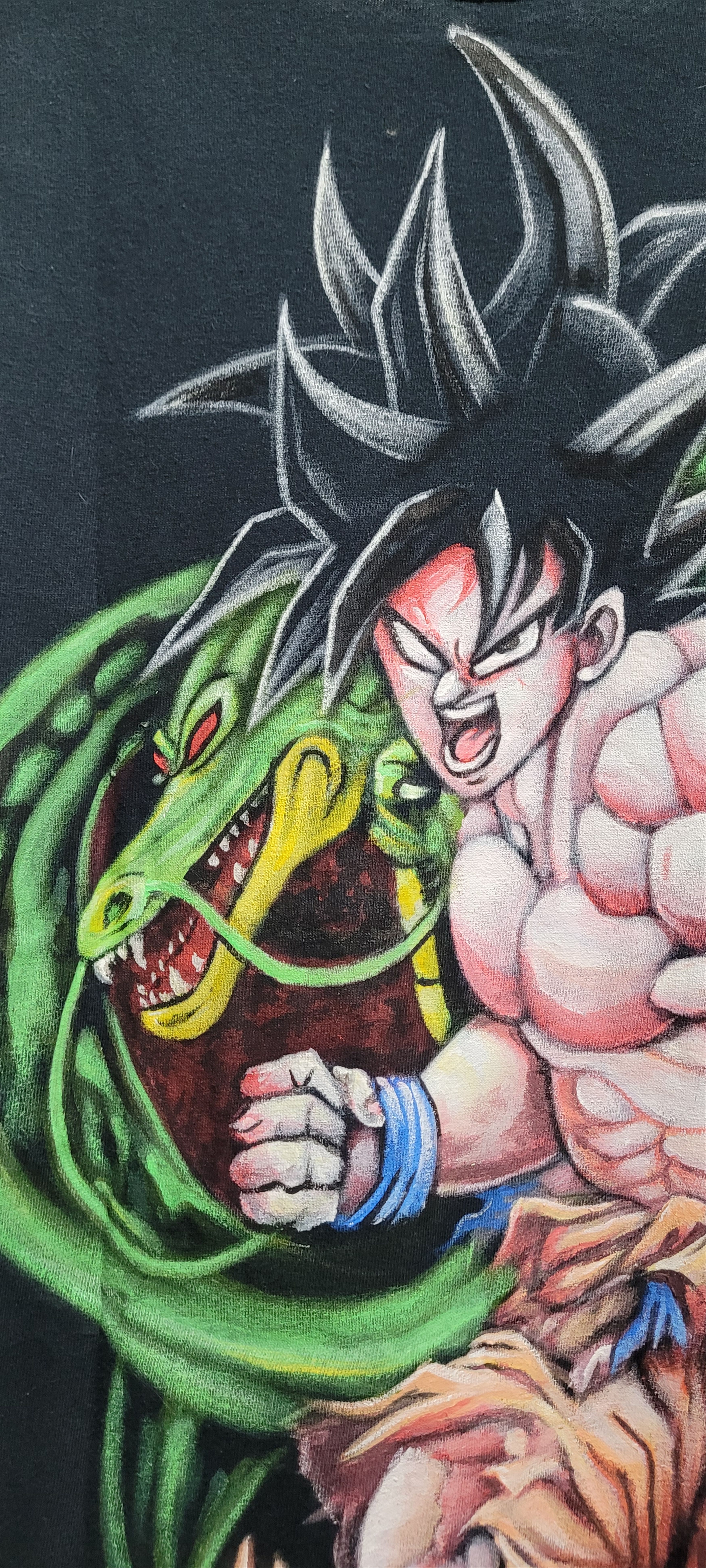Anime RARE Anime Dragon Ball Z Kid Goku Hand Painting 1 Of 1 Size US XL / EU 56 / 4 - 4 Thumbnail