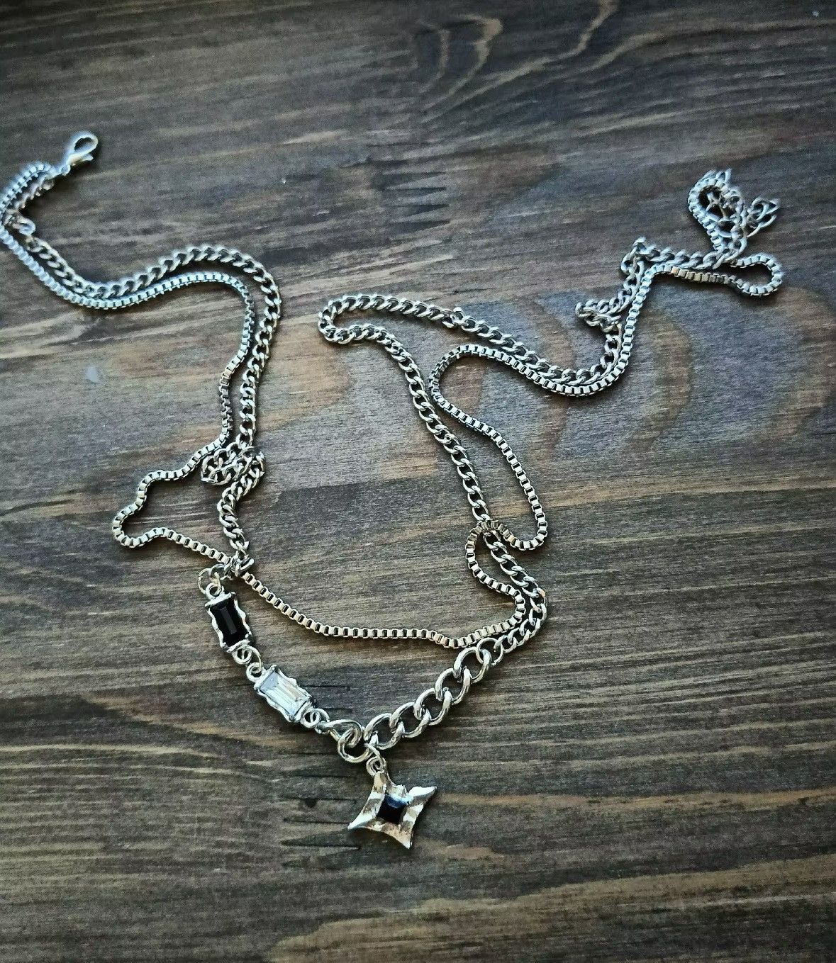Other Unisex double layer star necklace Size ONE SIZE - 1 Thumbnail