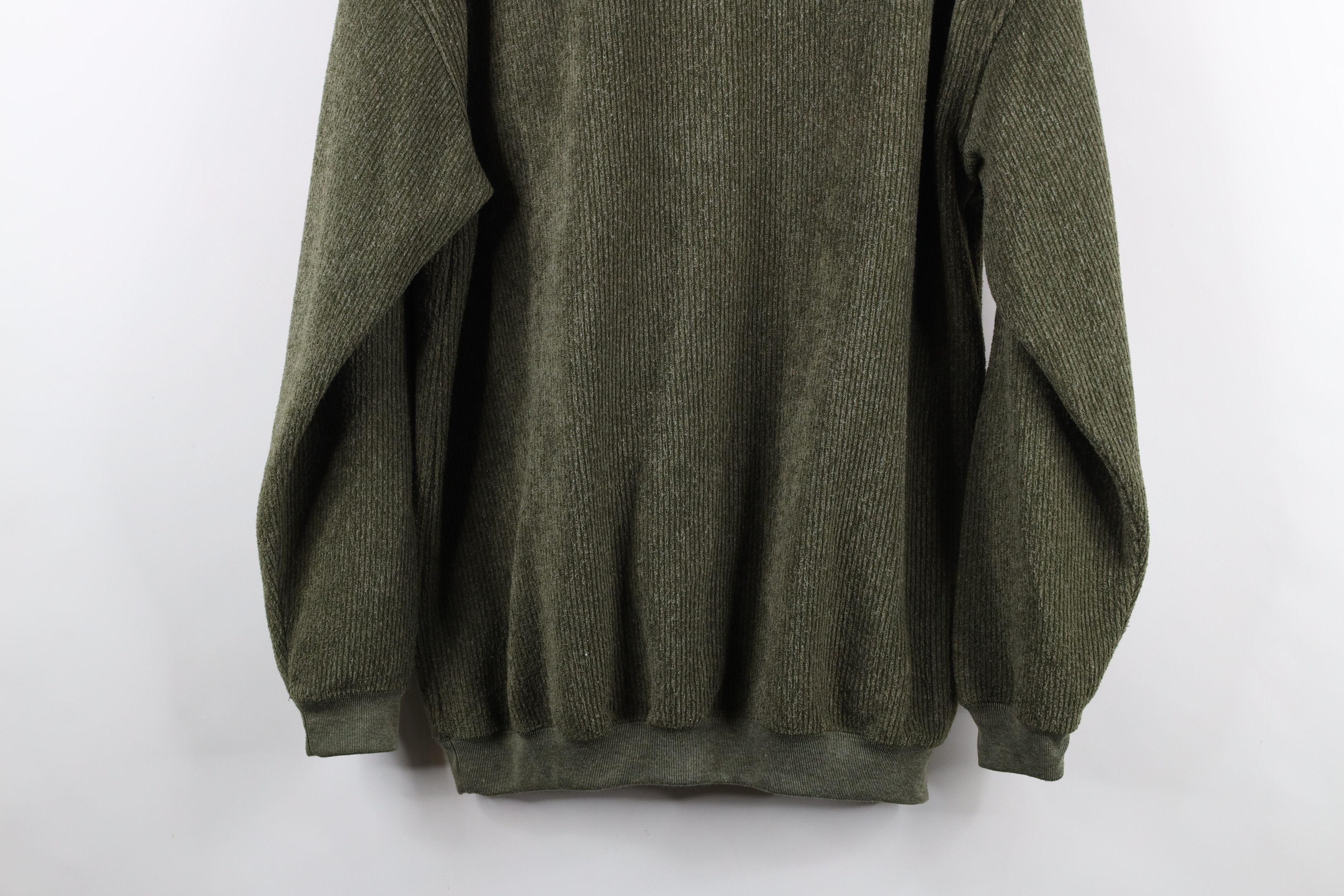Vintage Vintage 90s Streetwear Fleece Collared Pullover Sweater Size US M / EU 48-50 / 2 - 13 Thumbnail