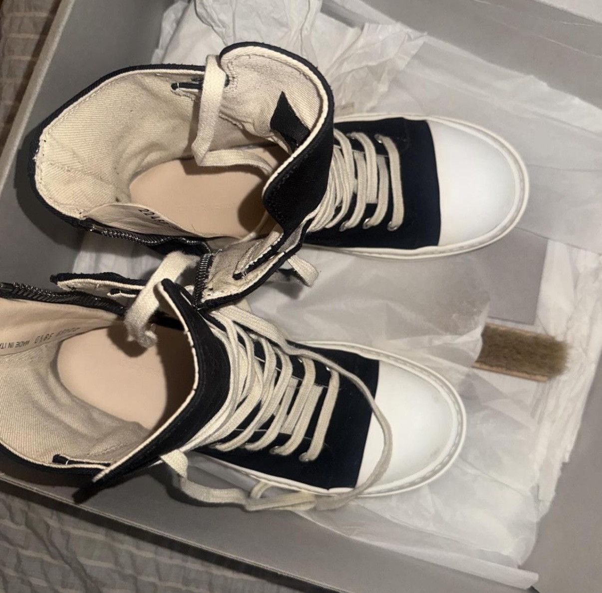 RICK OWENS RAMONE DARK SHADOW DOUBKE BUMPER