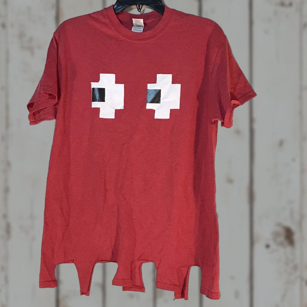 Gildan Pac Man Red Graphic Print Shirt Womens Size M Size M / US 6-8 / IT 42-44 - 1 Thumbnail
