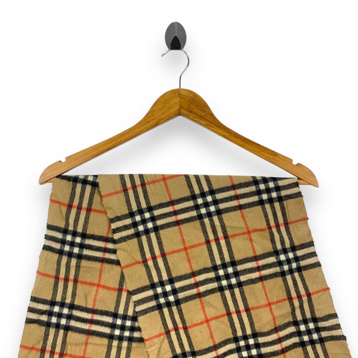 Burberry Vintage BURBERRY LONDON Nova Checks Cashmere Muffler Size ONE SIZE - 2 Thumbnail