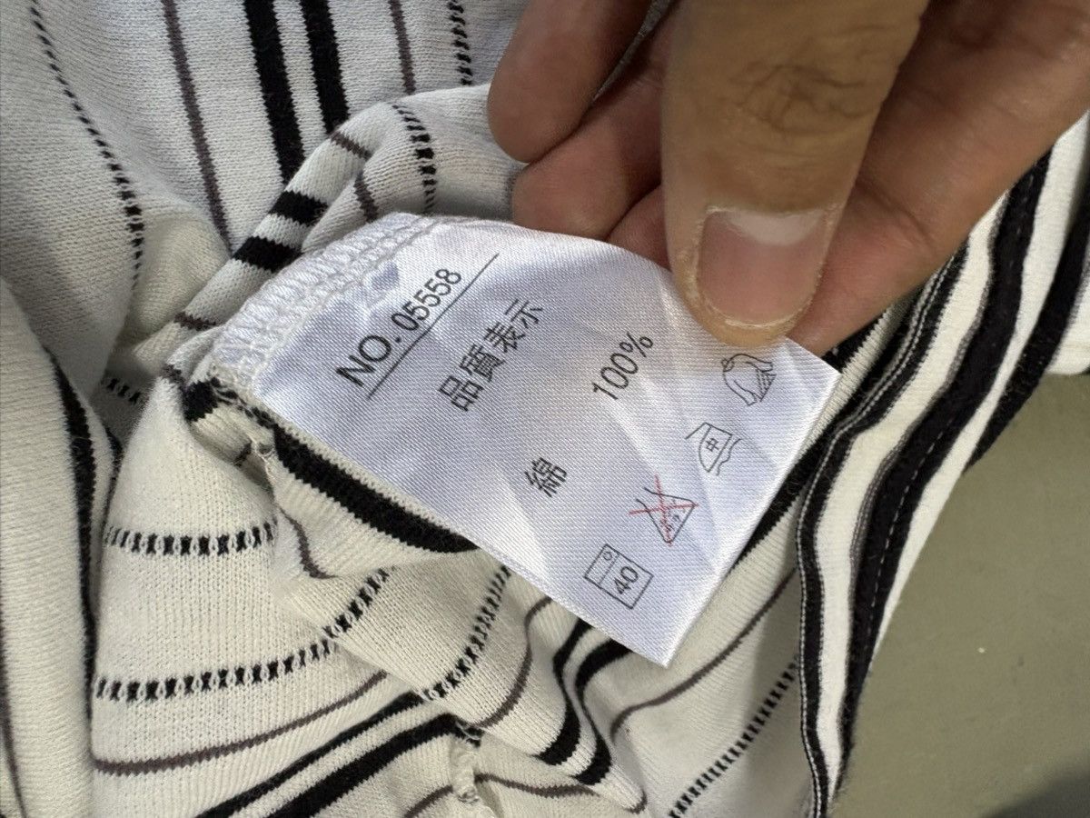 Yohji Yamamoto Yohji x sacsny Stripes tee long sleeve Size US L / EU 52-54 / 3 - 10 Thumbnail