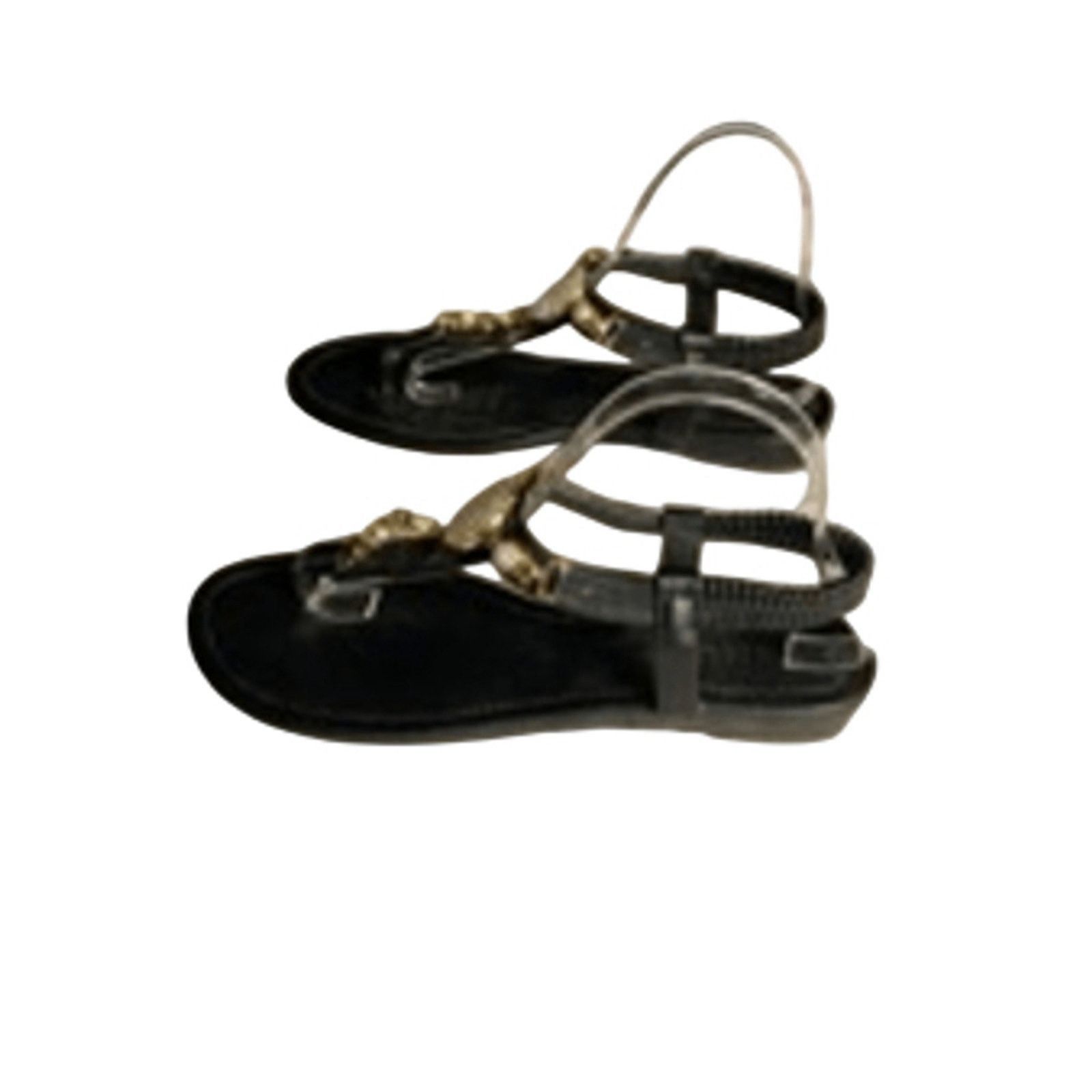 Venus Venus Black Beaded Embellished Sandals Women’s 8.5 Size US 8.5 / IT 38.5 - 9 Thumbnail