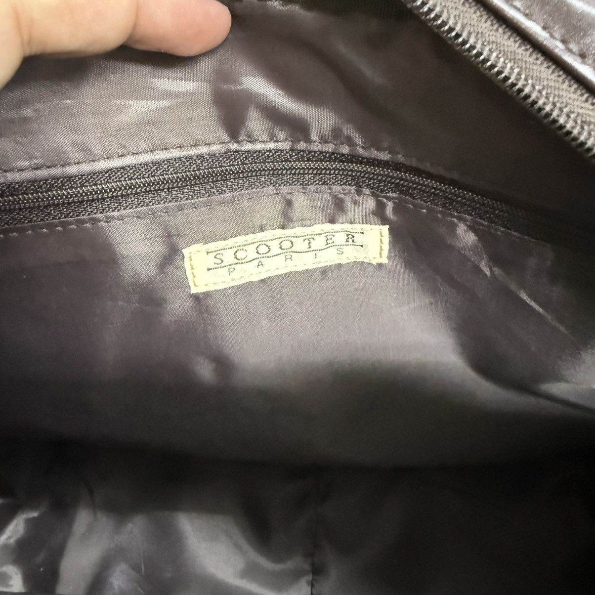 Leather Patent Leather Scooter Paris Hand Bag Size ONE SIZE - 4 Thumbnail