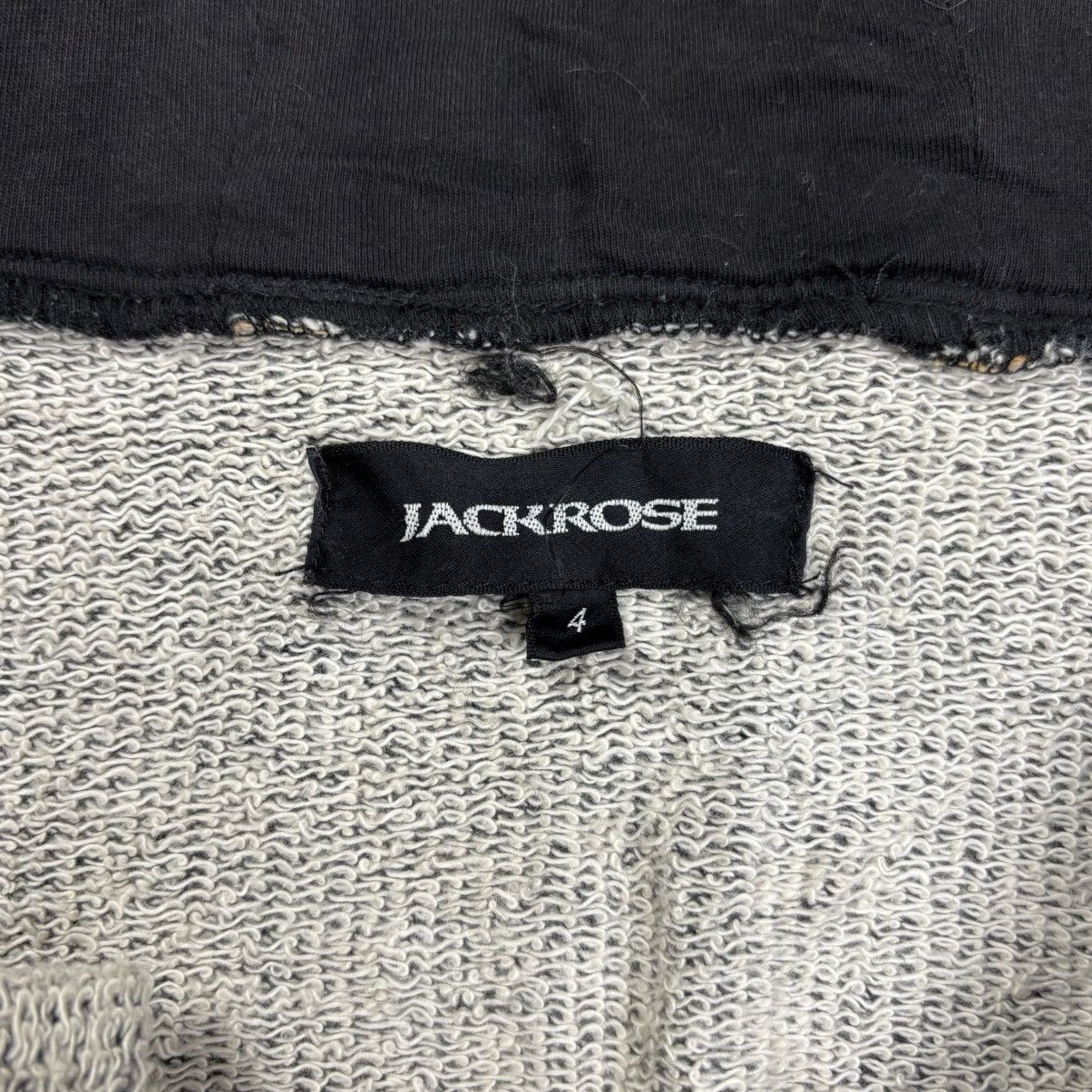 JACKROSE 2000s Jackrose - Vkei Style Extra Hand Rib Zip Hoodie Size US M / EU 48-50 / 2 - 10 Thumbnail