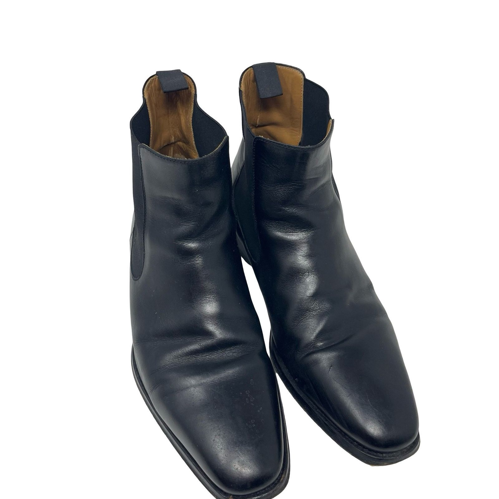 Magnanni Magnanni Men's Java Black Leather Chelsea Boots sz 10.5 Size US 10.5 / EU 43-44 - 2 Thumbnail