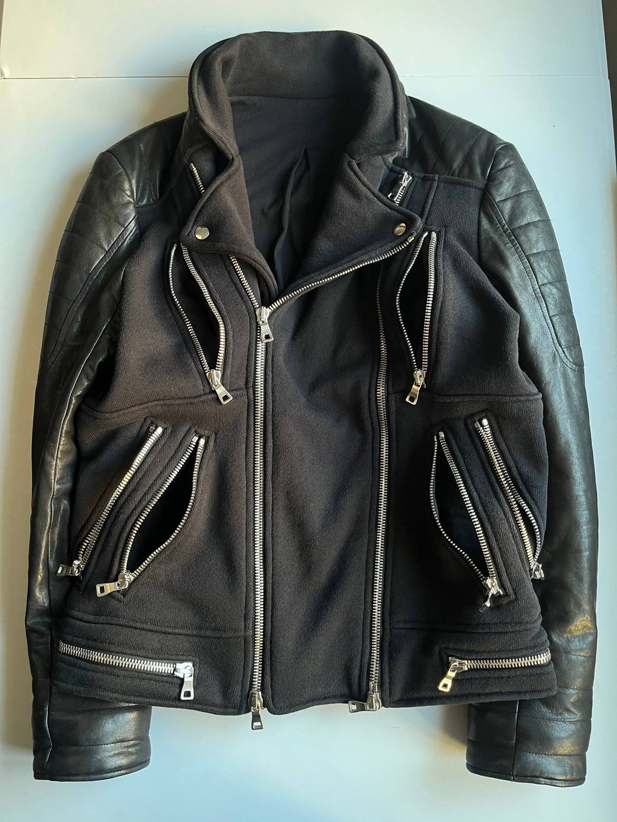 Balmain 2015 BALMAIN biker jacket Size US L / EU 52-54 / 3 - 1 Thumbnail