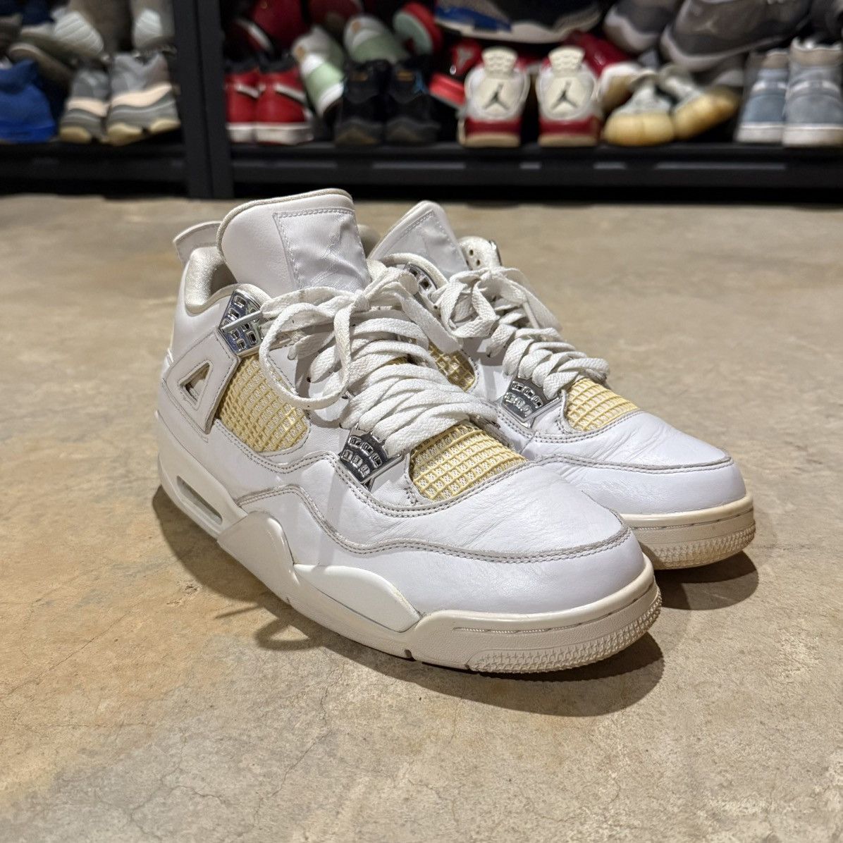 Jordan Brand Air Jordan 4 Retro Pure Money 2017 US 10.5 Size US 10.5 / EU 43-44 - 11 Thumbnail