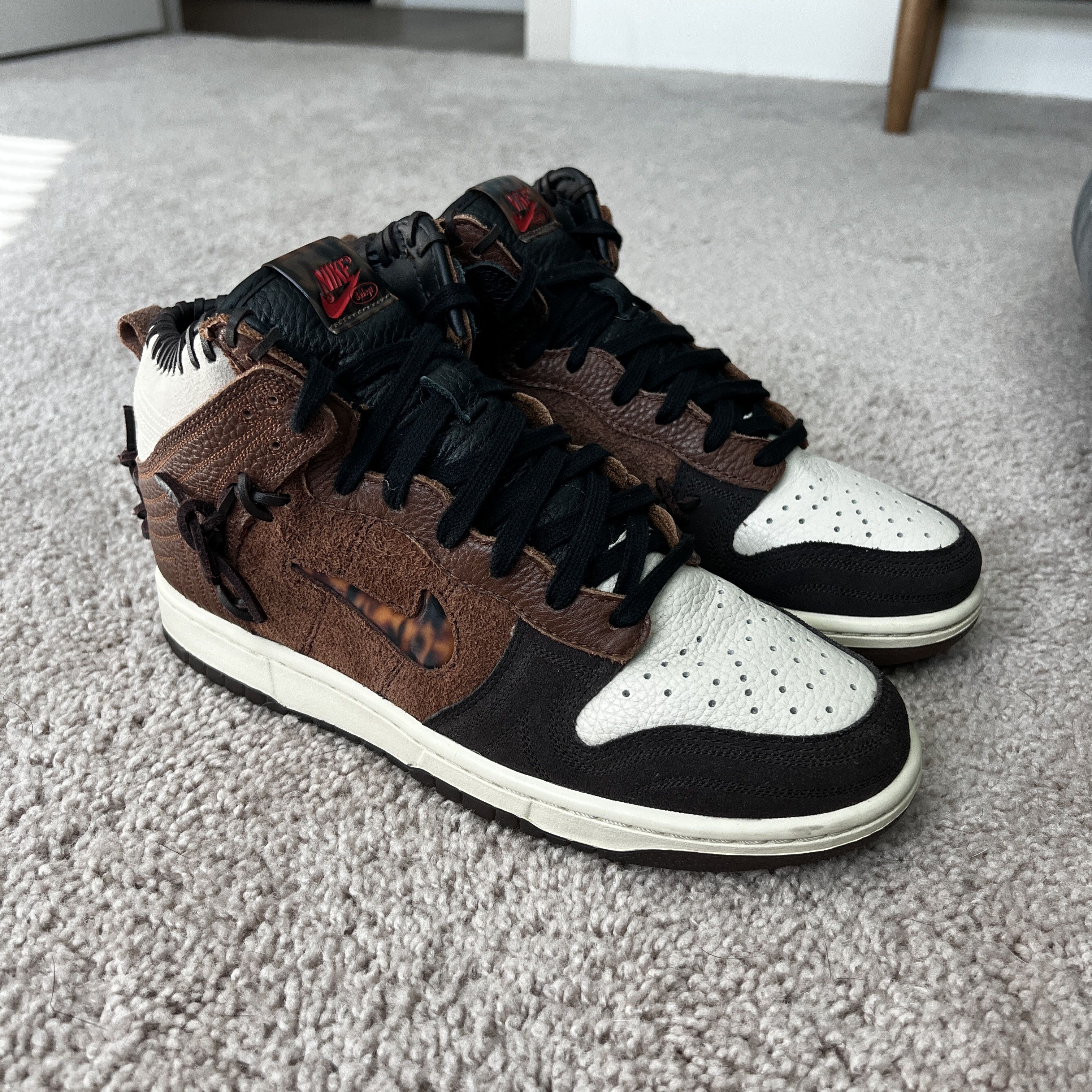 Bodega × Nike Bodega x Nike Dunk Hi Legend Size US 8.5 / EU 41-42 - 1 Thumbnail