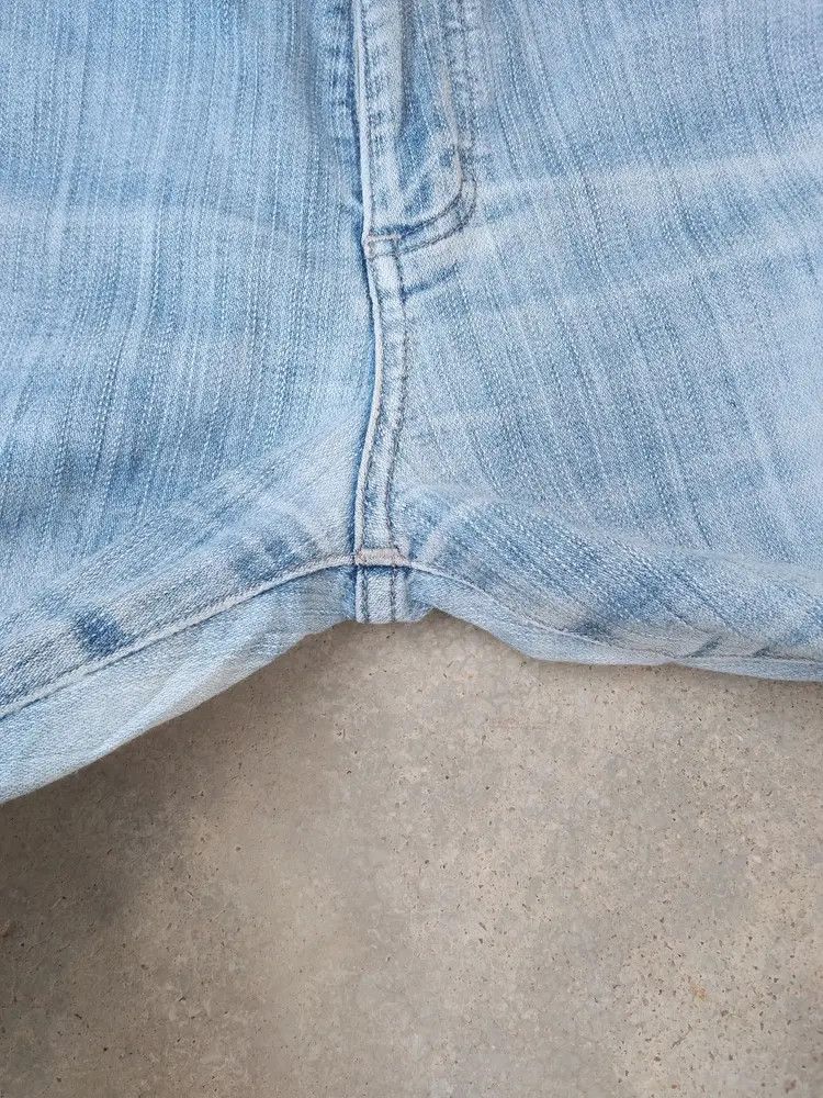 Japanese Brand Vintage Edwin Boot Cut Distressed Jeans 31x32 Size US 31 - 6 Thumbnail