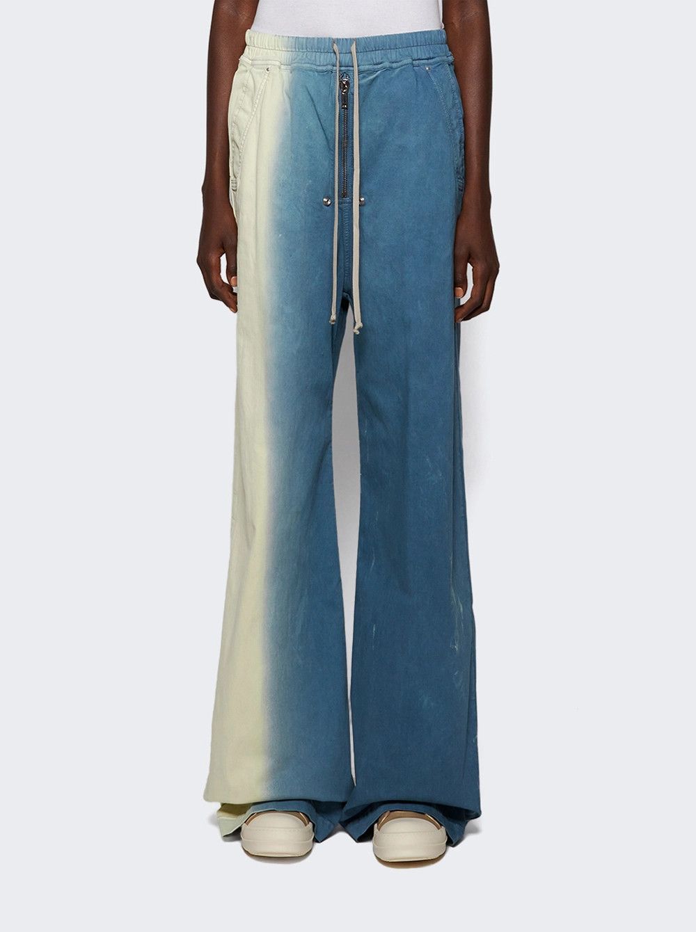 Rick Owens o1mle0426 Geth Belas Denim Pants in Blue Size 34" / US 12 / IT 48 - 2 Thumbnail