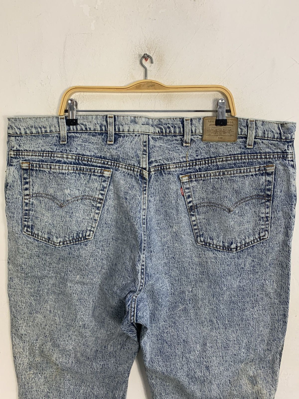 Levi's Levis Strauss Lot 540 Denim Jeans Straight Cut Baggy Style Size US 44 / EU 60 - 4 Thumbnail
