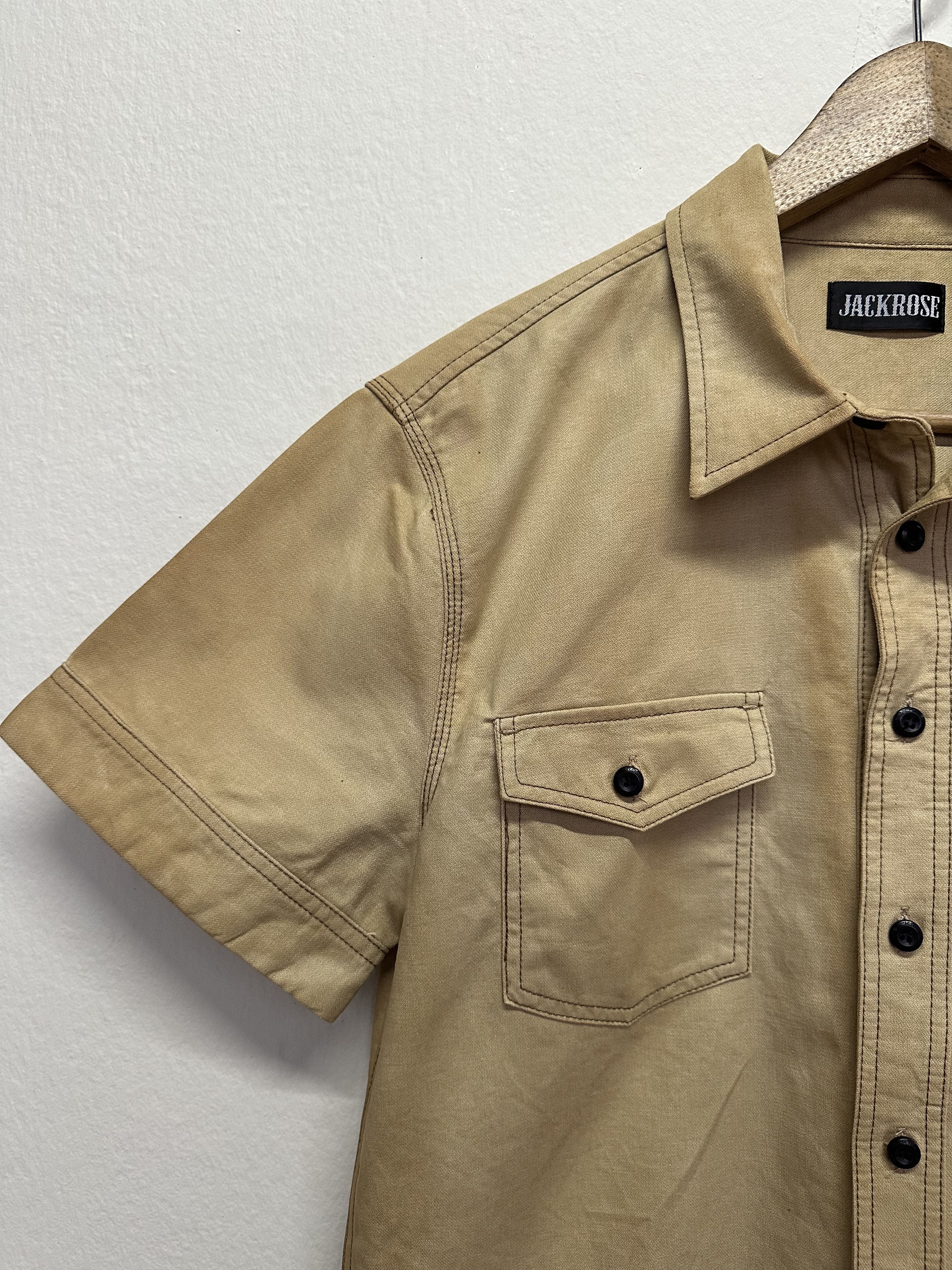 JACKROSE Japanese Brand JackRose Gusset Workers Shirt Size US M / EU 48-50 / 2 - 10 Thumbnail