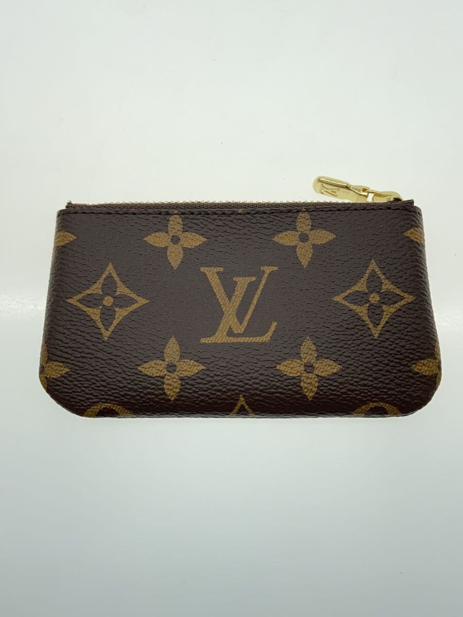 Louis Vuitton Louis Vuitton Monogram Pochette Clé Monogram Canvas Brown Size ONE SIZE - 2 Thumbnail