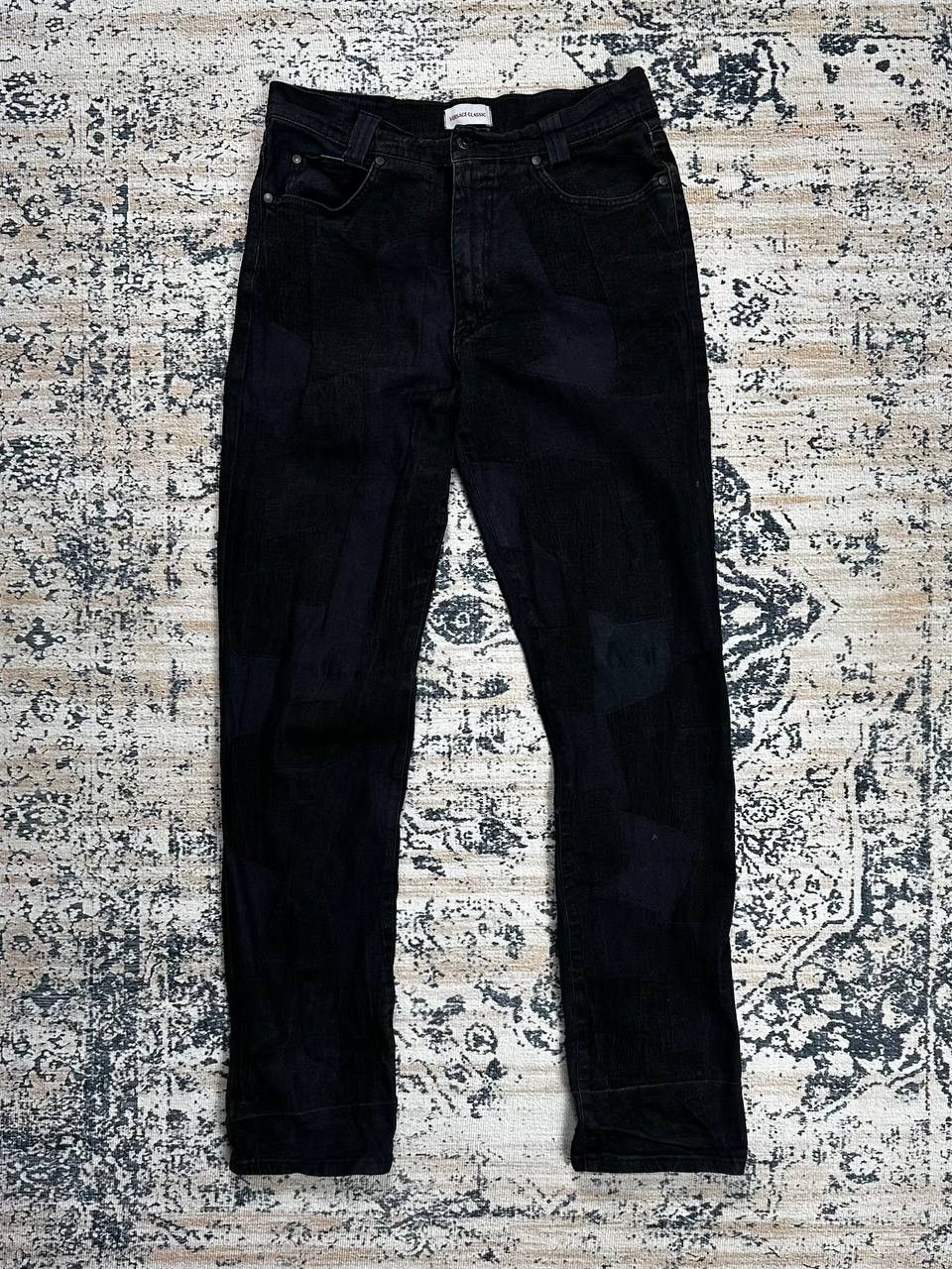 Versace Versace Classic Vintage Avant Garde Patchwork Jeans Size US 32 / EU 48 - 2 Thumbnail