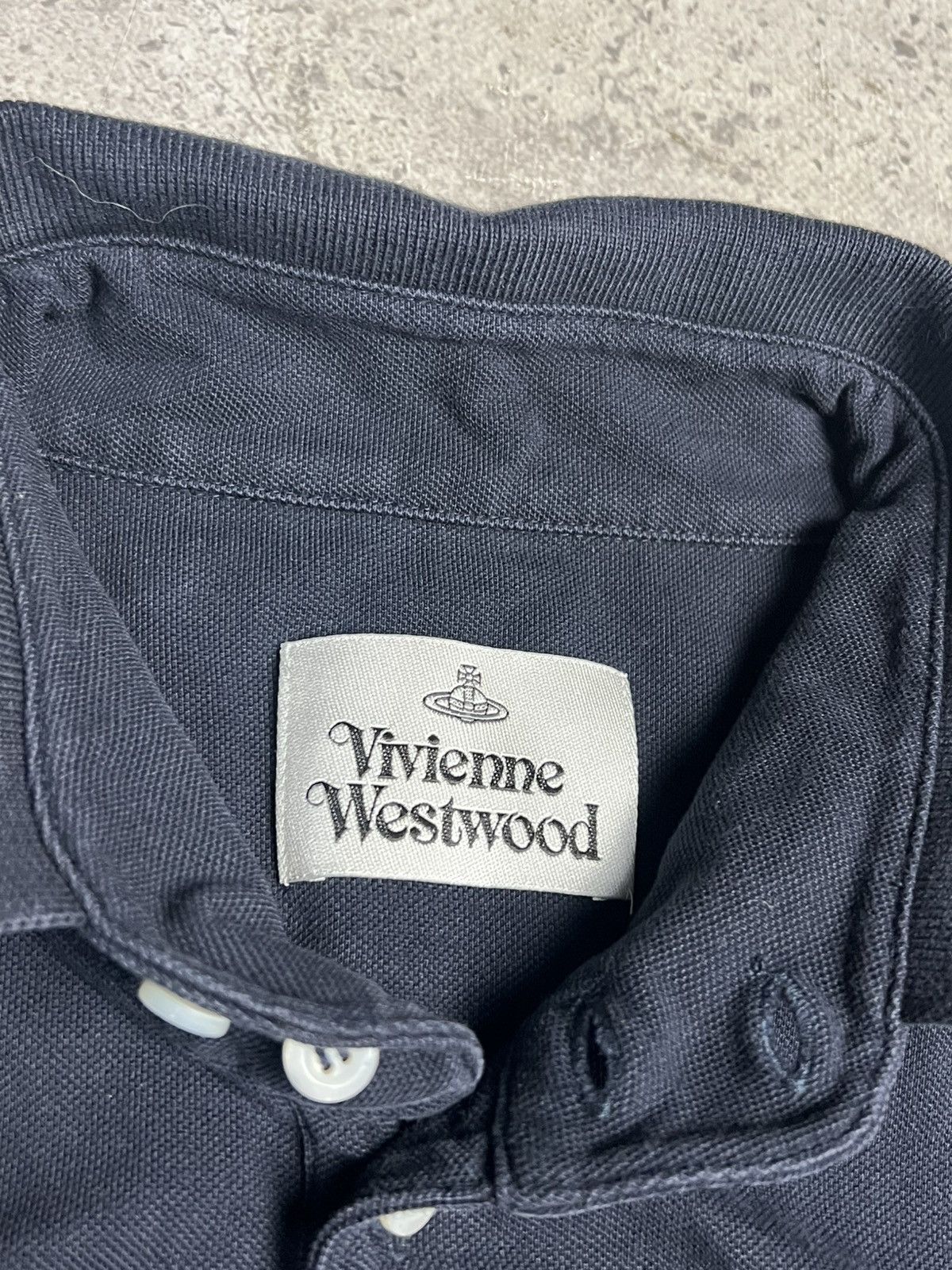 Vivienne Westwood Vivienne Westwood Long Sleeve Polo Shirt Size US L / EU 52-54 / 3 - 7 Thumbnail
