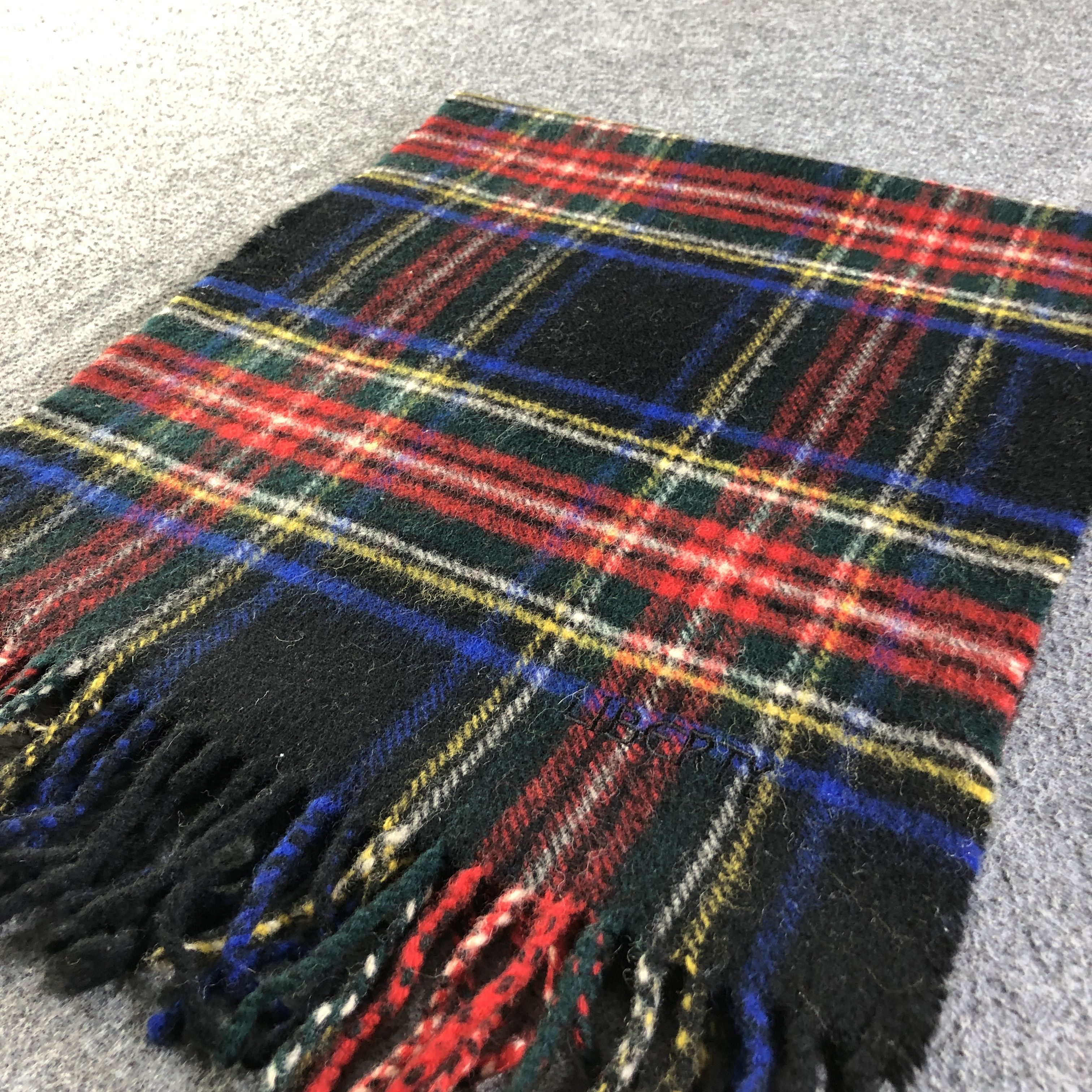 Liberty Liberty Tartan Wool Scarf Muffler Neckwear V2762 Size ONE SIZE - 2 Thumbnail