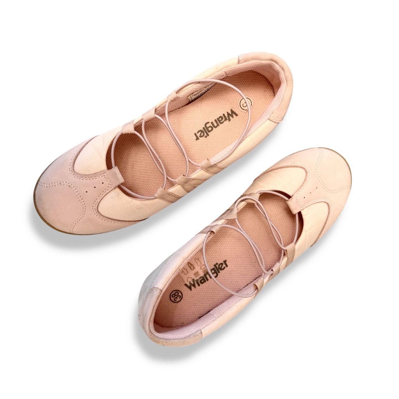 Wrangler Wrangler Iconic Vintage Ballet Flats Y2K Gorpcore Size US 7.5 / IT 37.5 - 12 Thumbnail