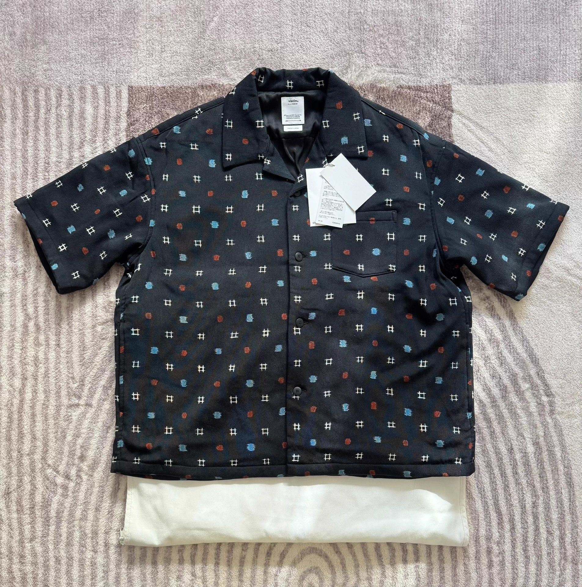 Visvim Wallis Shirt S/S - Black | Grailed