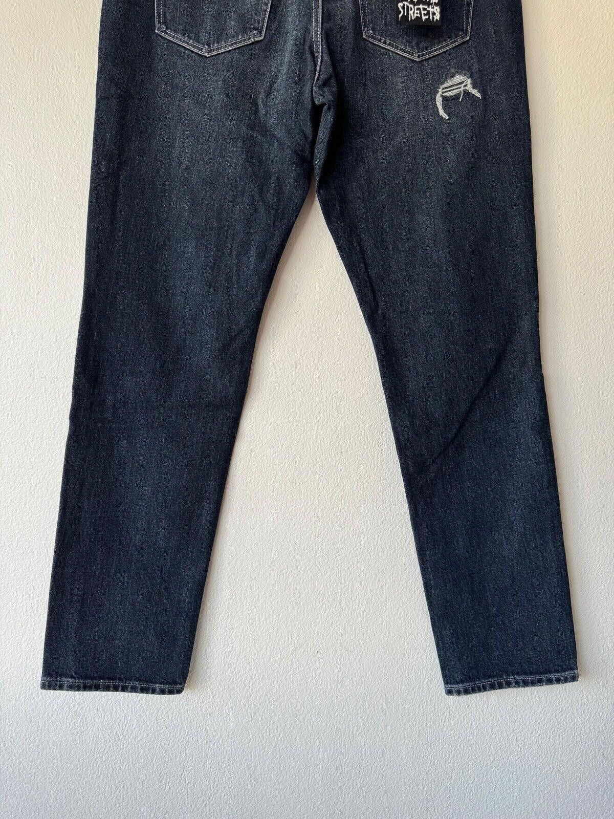 Ksubi new Ksubi mens denim jean wolfgang 32 blue blood patched rip Size US 32 / EU 48 - 7 Thumbnail