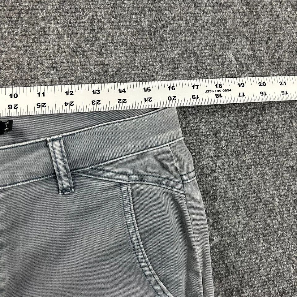 Prana Prana Pants Womens 6 Gray Chino Tapered Leg Casual Slash Size 28" / US 6 / IT 42 - 5 Thumbnail