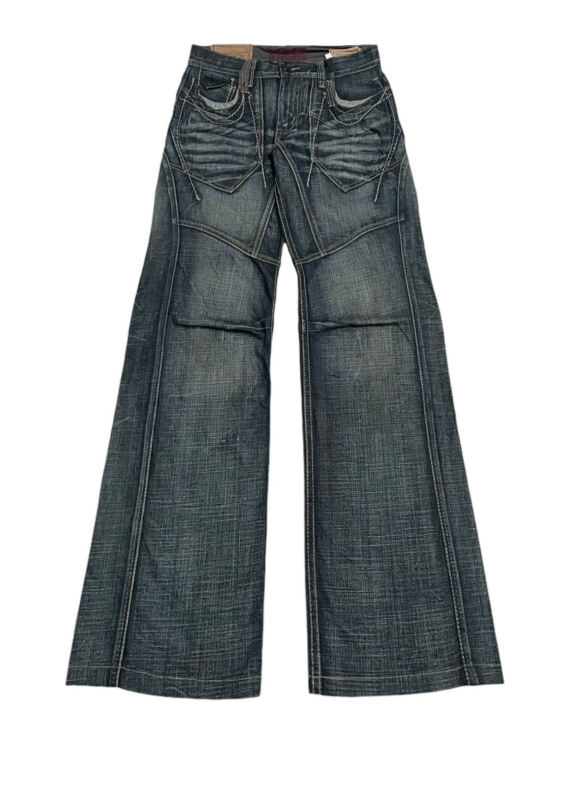 If Six Was Nine Rare Design Vintage Brand Tough Tactical Jeans 2000s Size US 32 / EU 48 - 1 Thumbnail