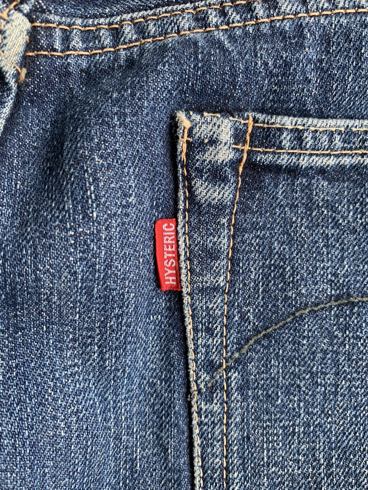 Vintage vintage Hysteric Glamour Kinky Button fly Selvedge Denim ☠️🎌 Size US 30 / EU 46 - 19 Thumbnail