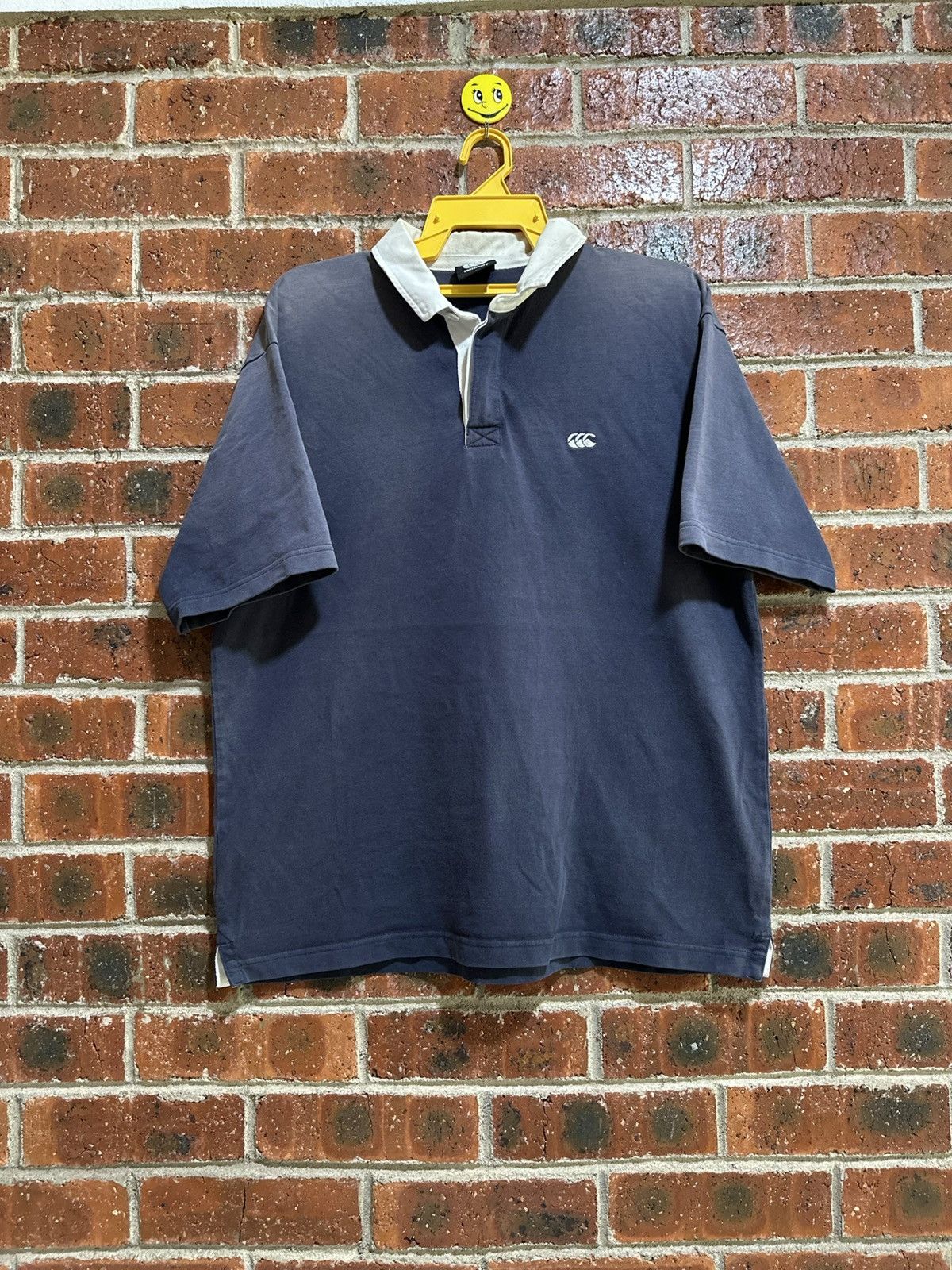 Canterbury of New Zealand Thrashed Vintage Polo Canterbury Sun Faded Tee Size US XL / EU 56 / 4 - 1 Thumbnail