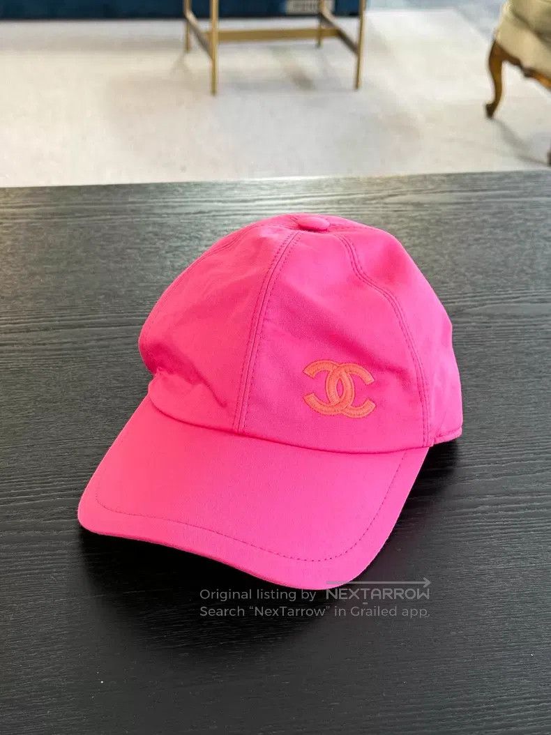 Chanel Chanel Pink rose pink baseball cap Size ONE SIZE - 1 Thumbnail