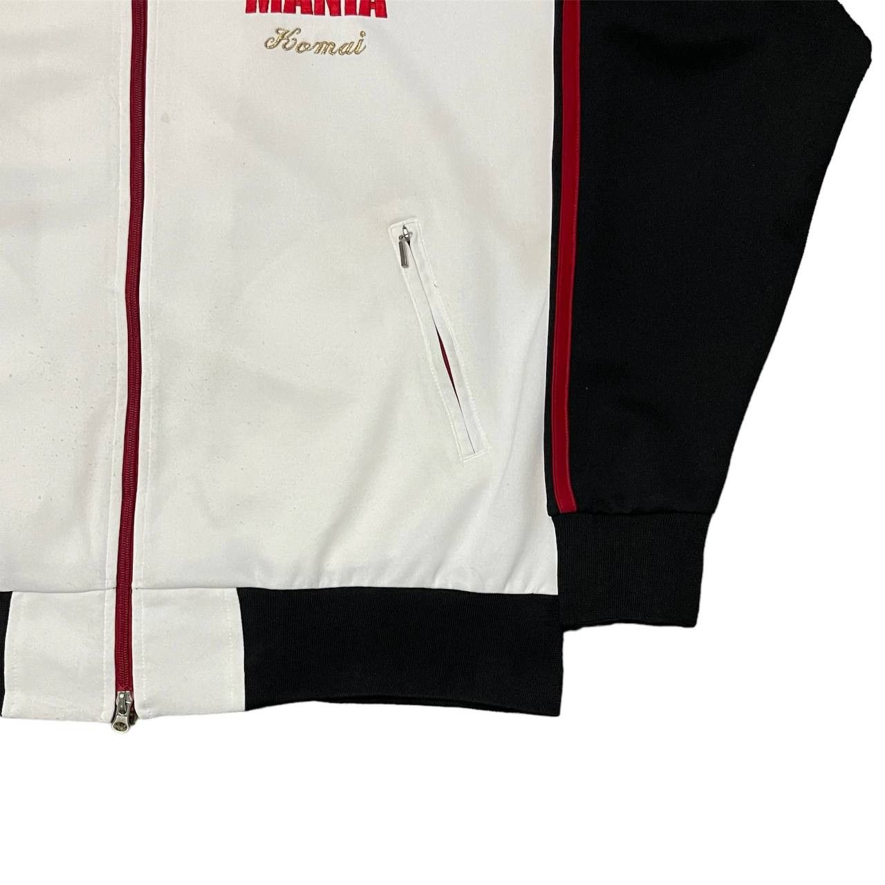Japanese Brand Vintage Fukumen Mania Sweater Track Jacket Size US XL / EU 56 / 4 - 7 Thumbnail
