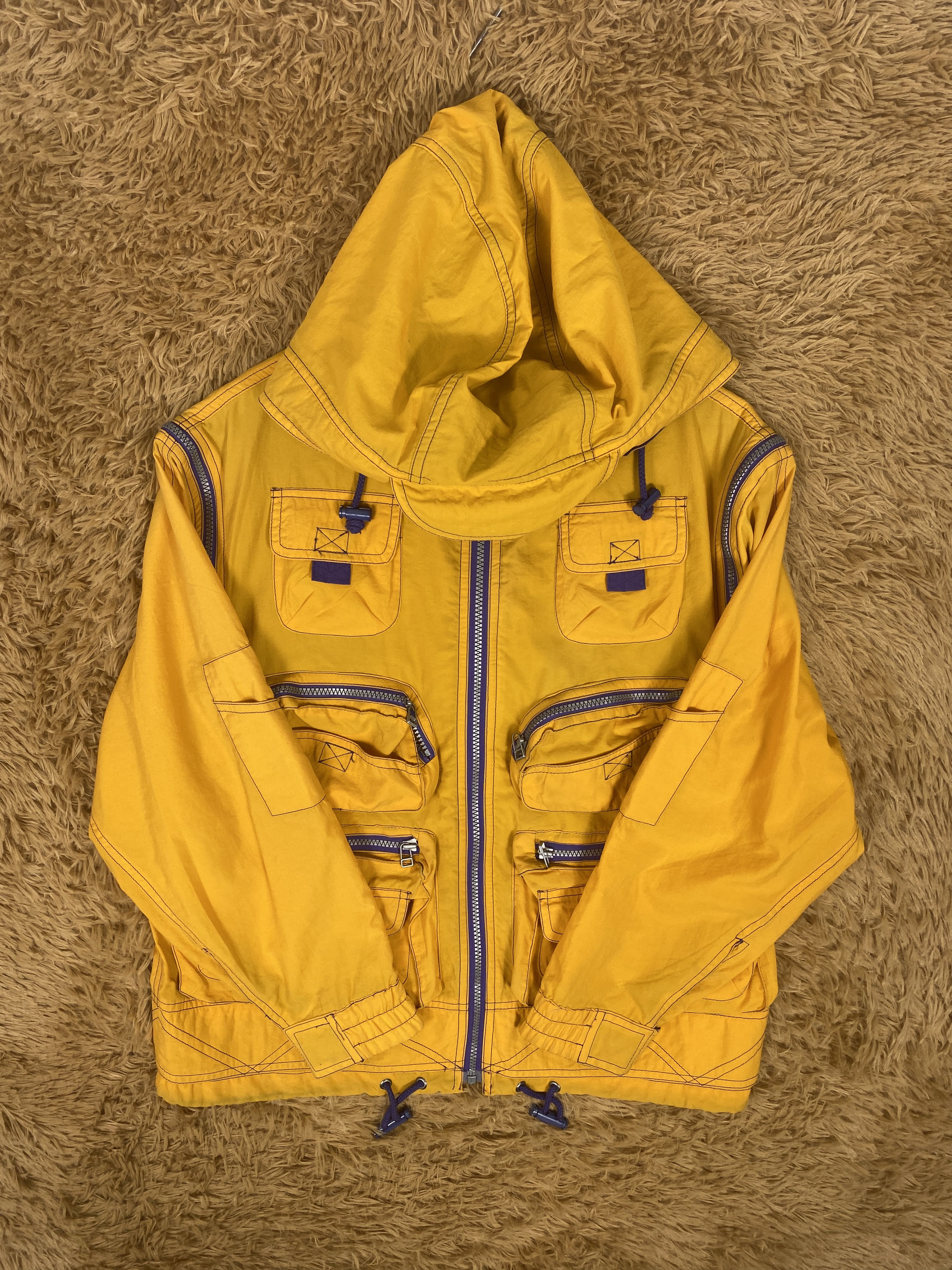 Vintage Fressy Hotts Multicpocket 3D Pocket Jacket J2362