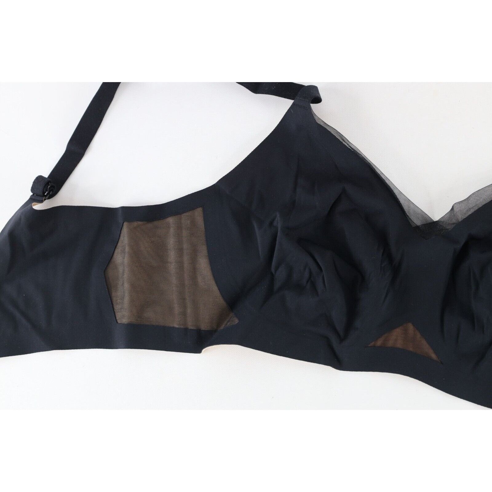 Vintage New Honeylove Crossover Wire Free Shapewear Bra Black Size ONE SIZE - 2 Thumbnail